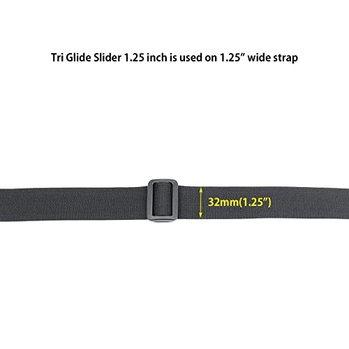 Plastic Tri Glide Slider Heavy Duty Strap Adjusters Backpack