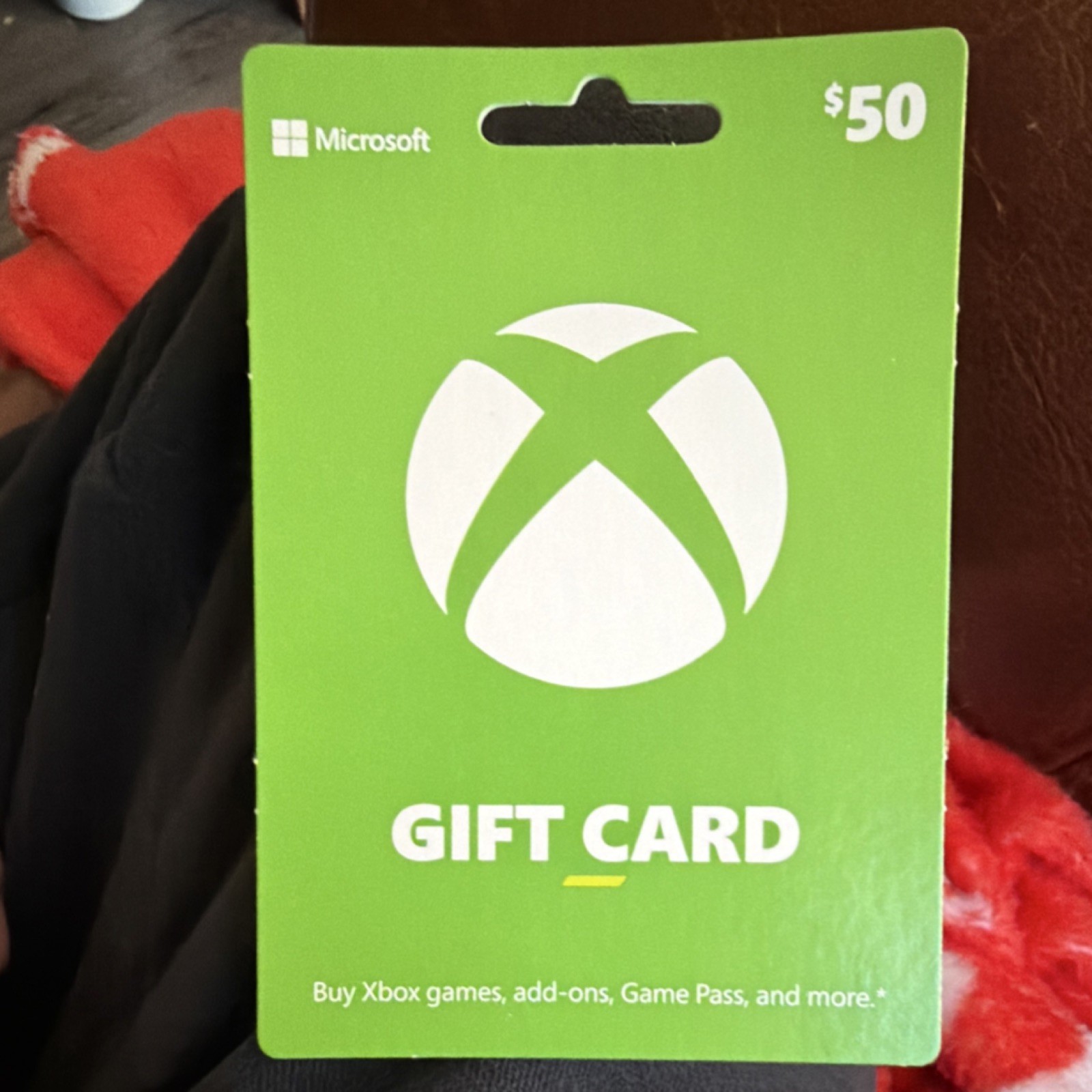 Microsoft Xbox $50 Gift Card for Console, Games & Game Pass - No Expiration Date