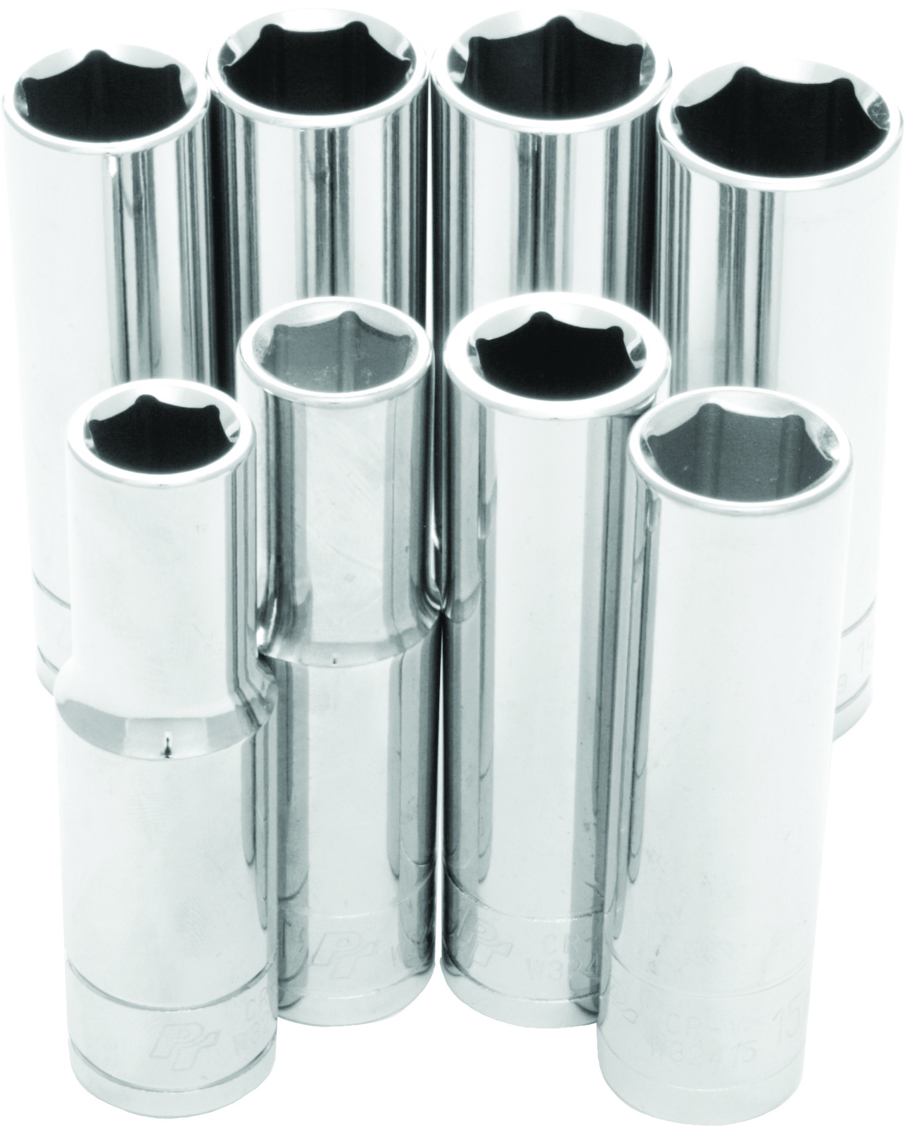 Performance Tool 1/2" 6 Point Socket Sets W32400 Deep Metric