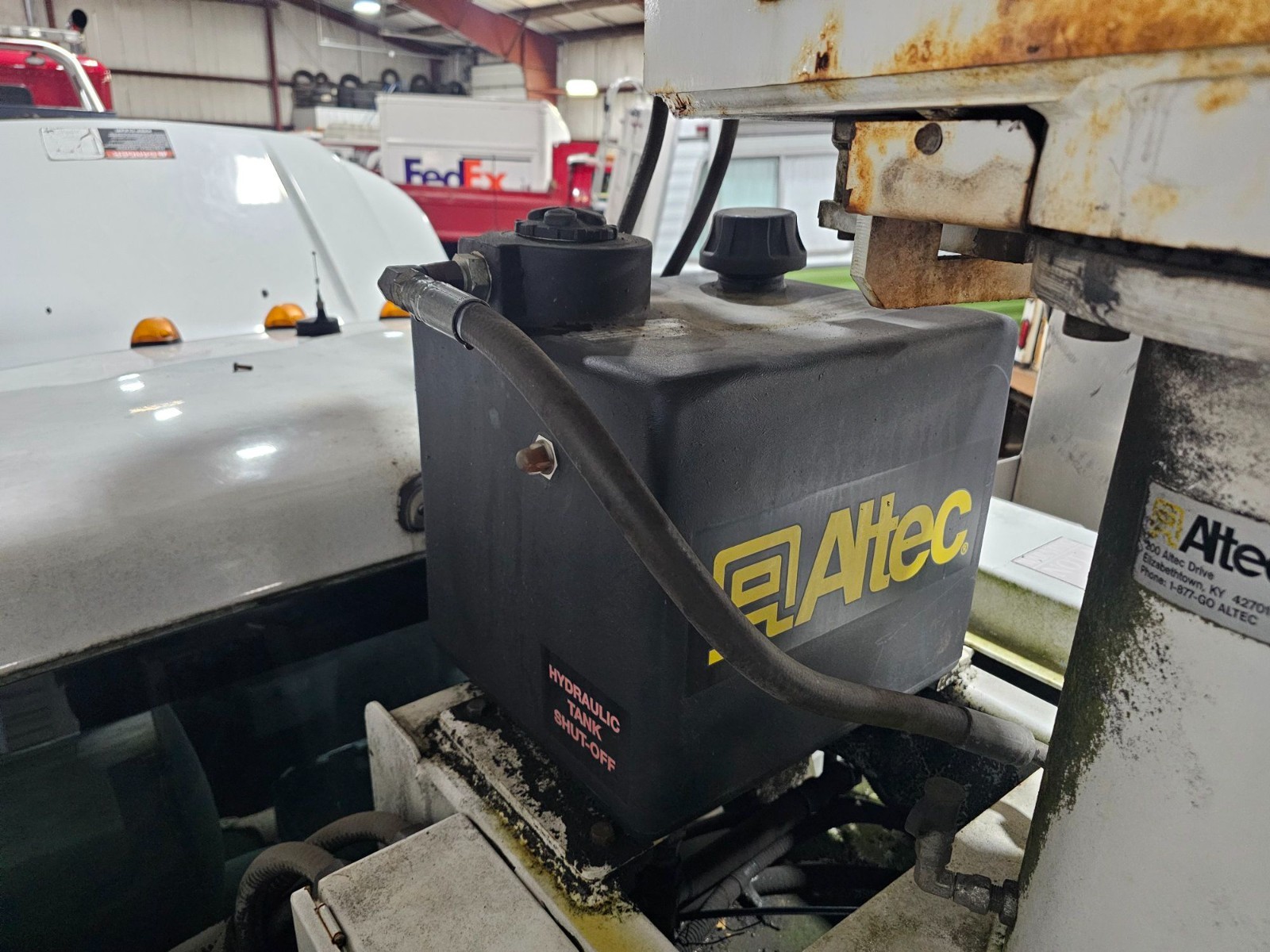 Altec AT200 AT200A Hydraulic Fluid Reservoir Tank Assembly Complete OEM Good!