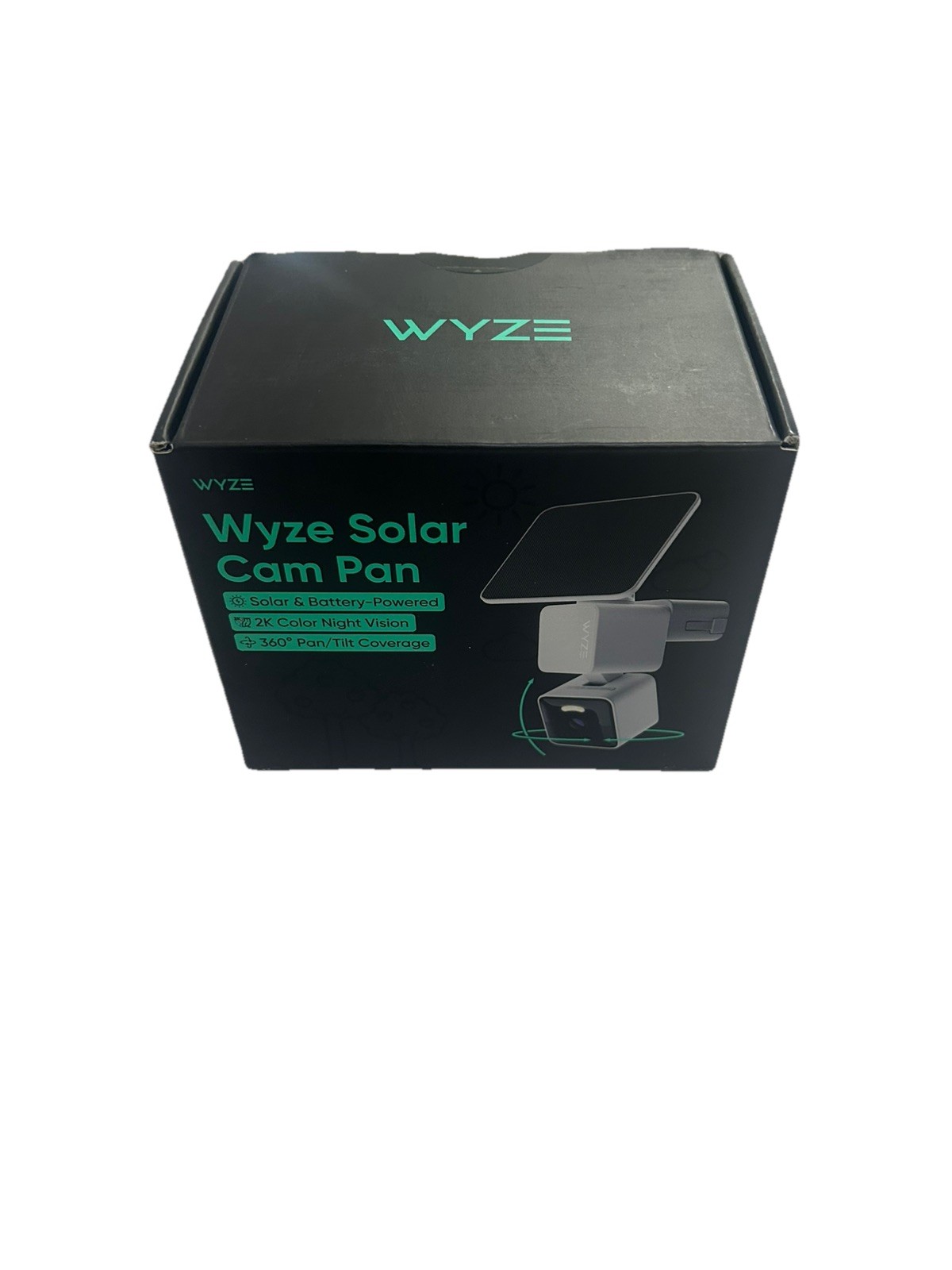 Wyze Solar Cam Pan 2K Color Night Vision 360 Pan/Tilt Wi-Fi Solar/Battery