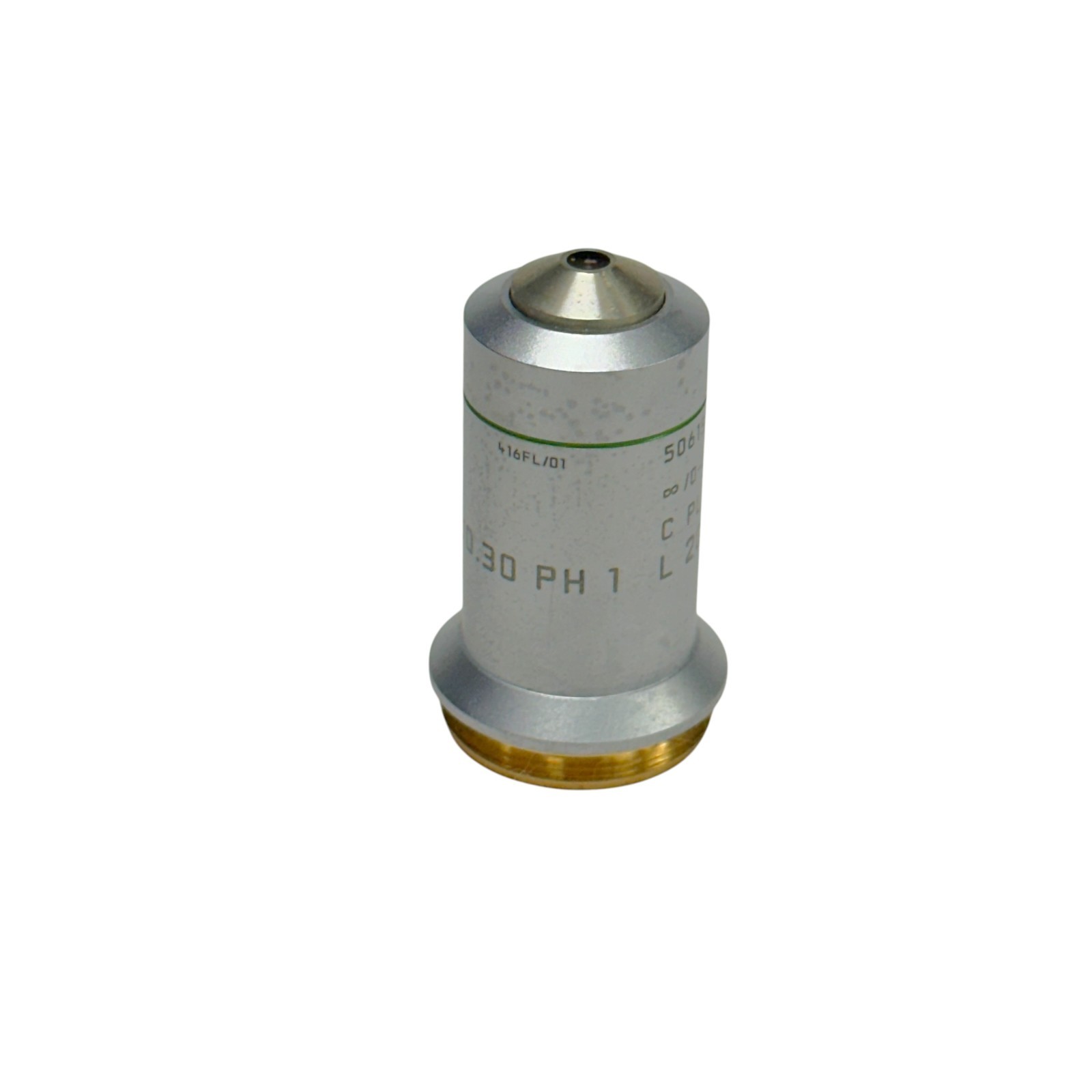 Leica 506152 C PlanL 20x/0.30 Ph1 Phase Contrast Microscope Objective Lens ∞/0-2