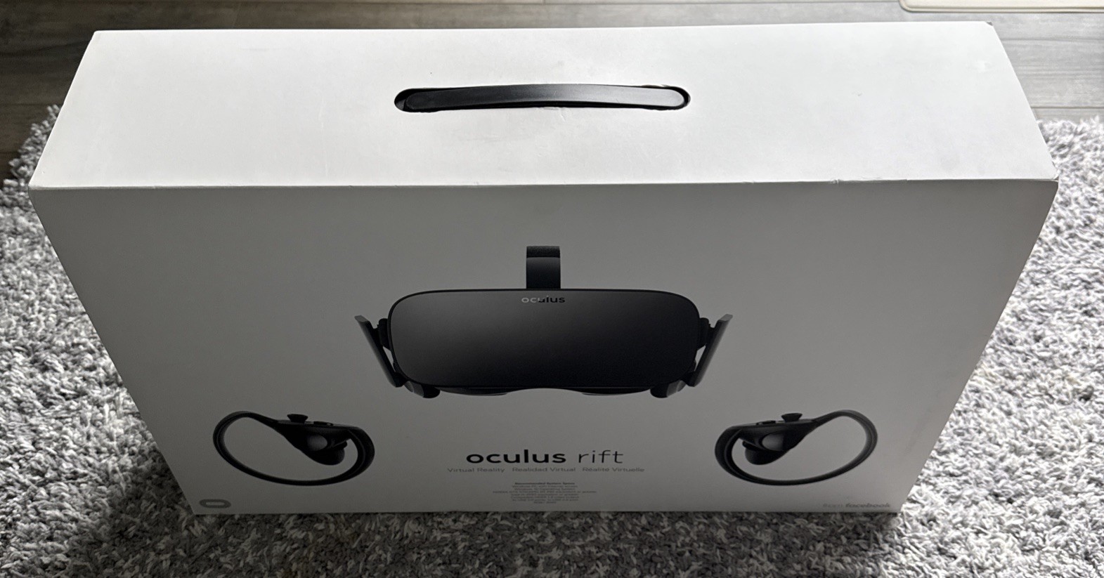Meta Oculus Rift PC Virtual Reality System - Black (301-00095-01)