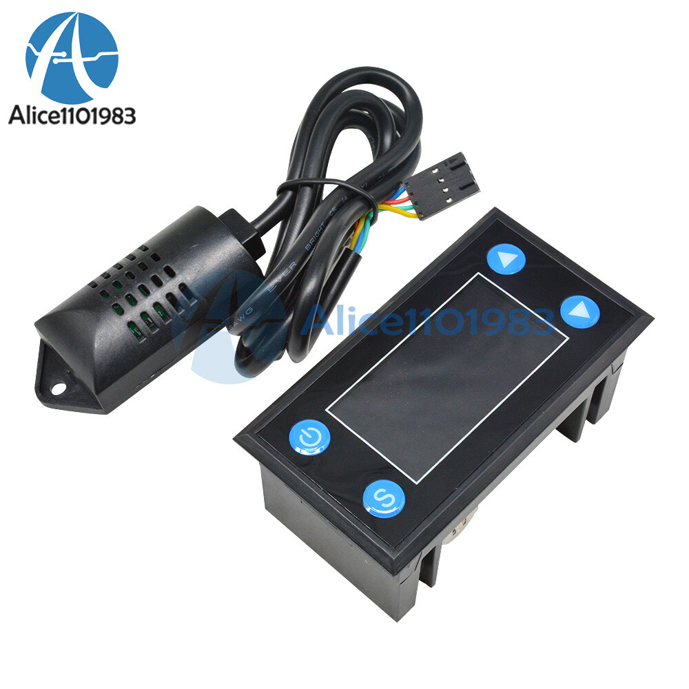 AC110V-220V Intelligent Digital LCD Temperature Humidity Controller SHT20 Sensor