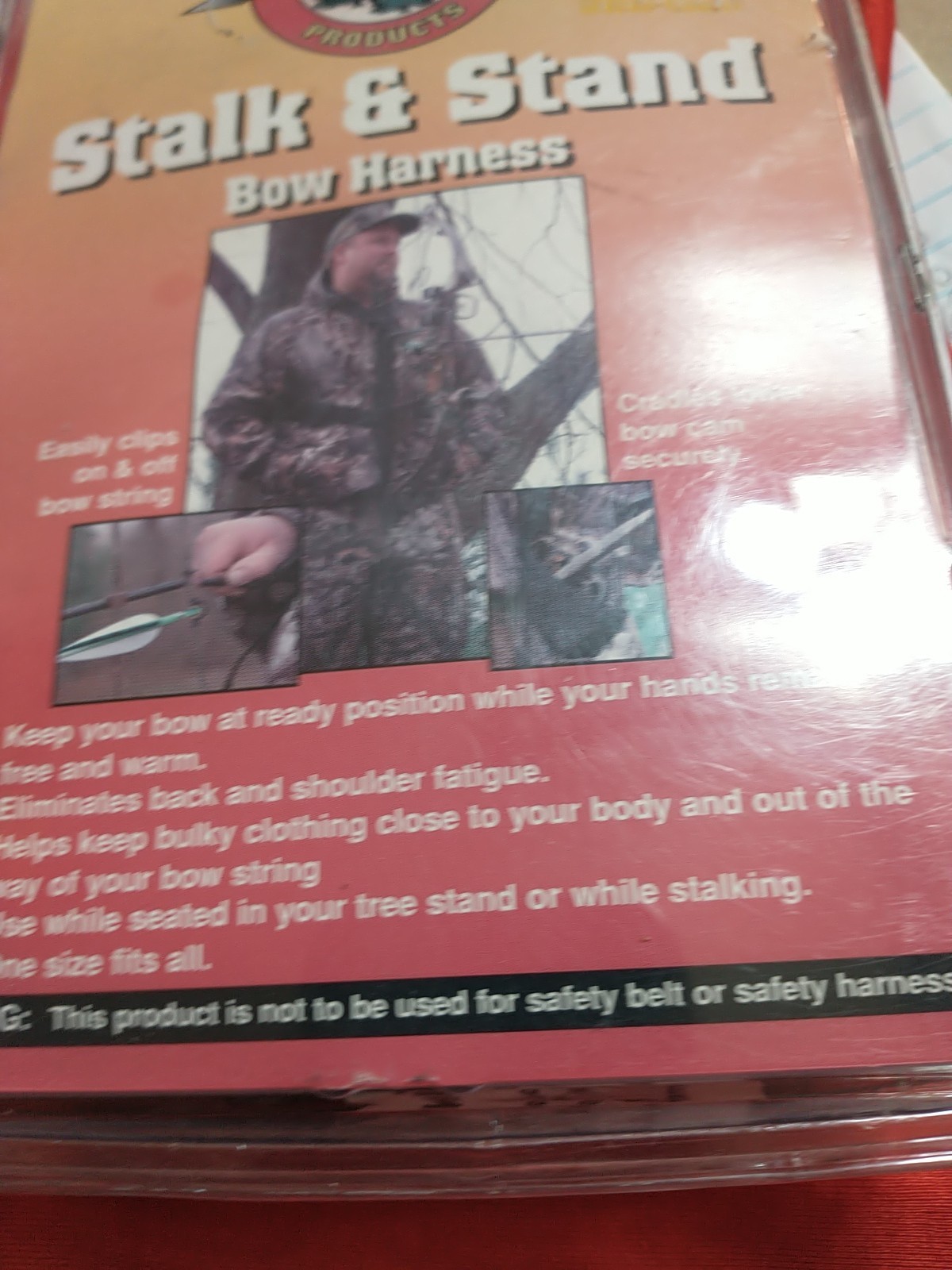 Pine Ridge Archery Products Stalk & Stand Bow Harness #2545 NOS