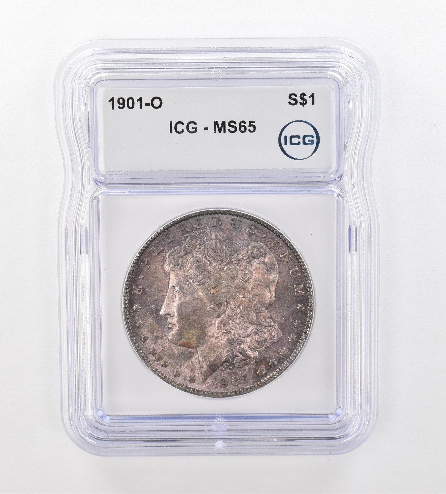 1901-O Morgan Silver Dollar MS65 ICG Beautiful Tone *0994
