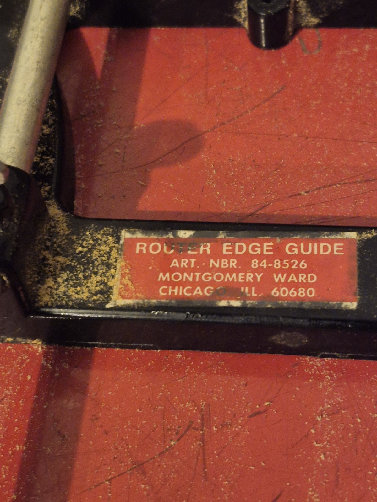 Vtg Wards Router Edge Guide McGraw-Edison Co. #774000 Original Box