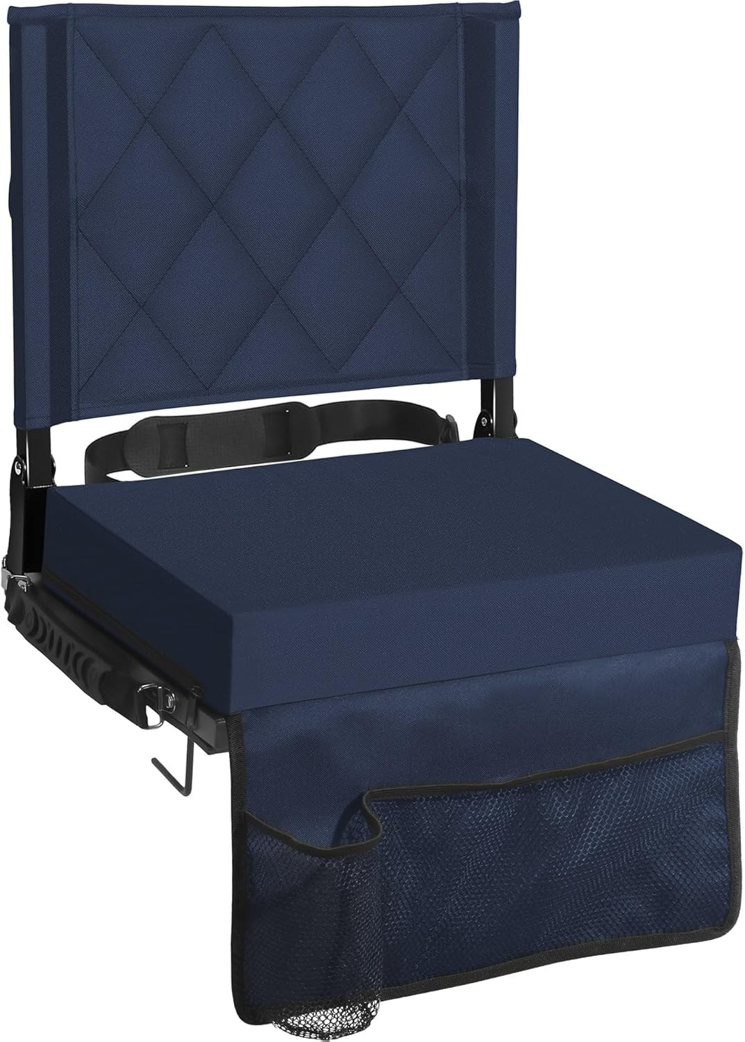 Stadium Seats for Bleachers with Back Support, Bleacher Seats w/ Backs & Cushion