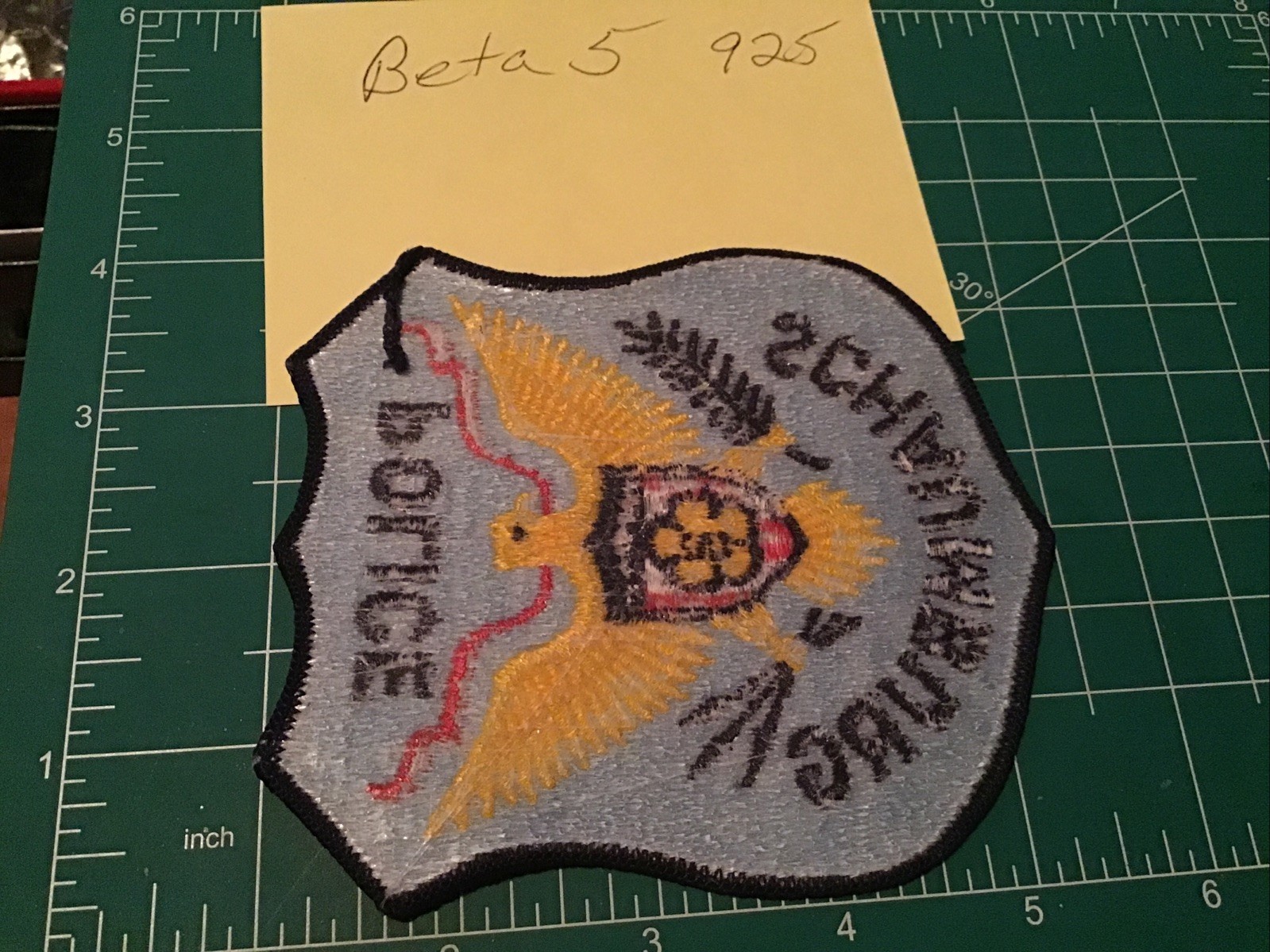 SCHAUMBURG ILLINOIS IL POLICE PATCH