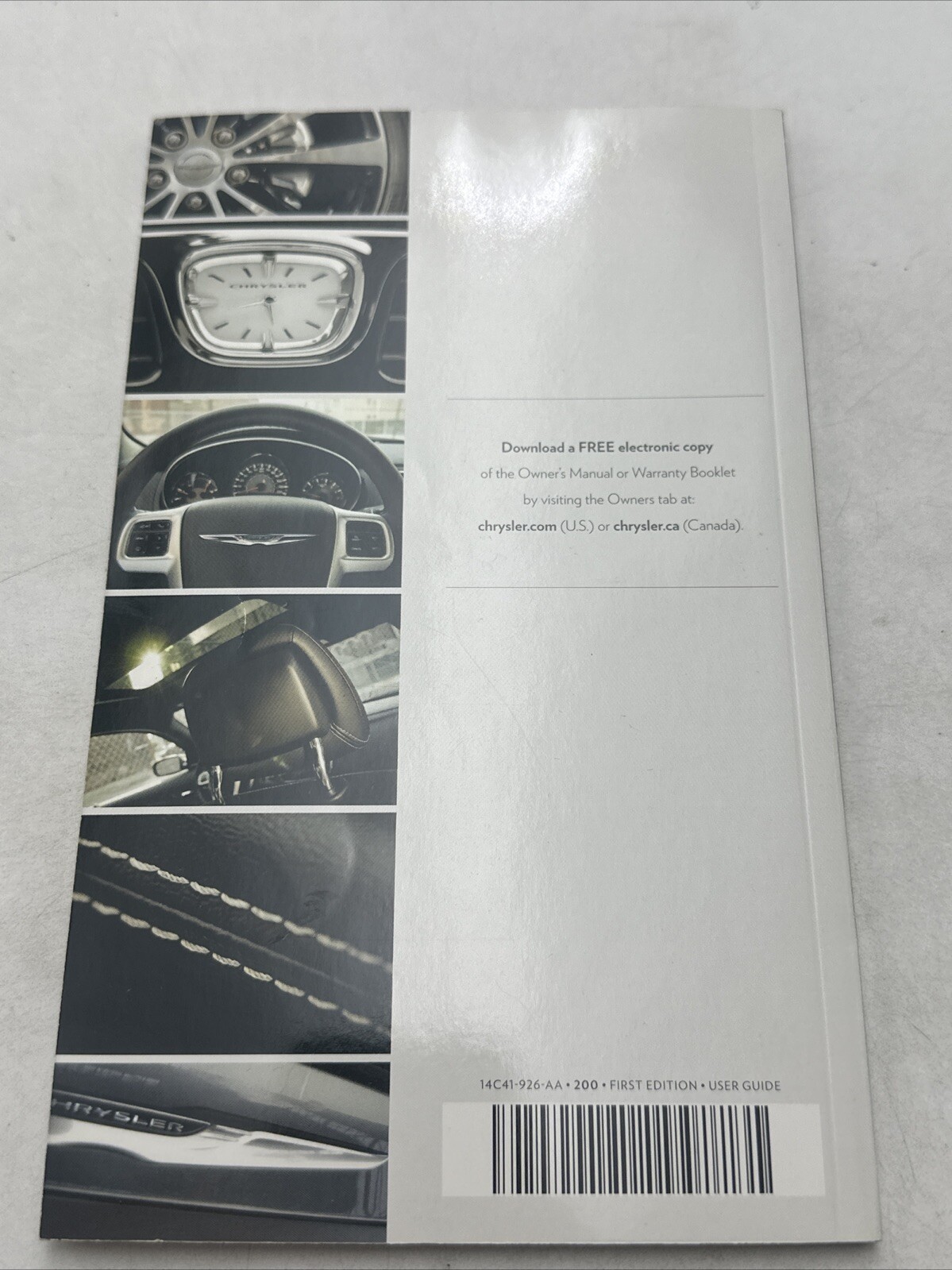 2014 Chrysler 200 user guide
