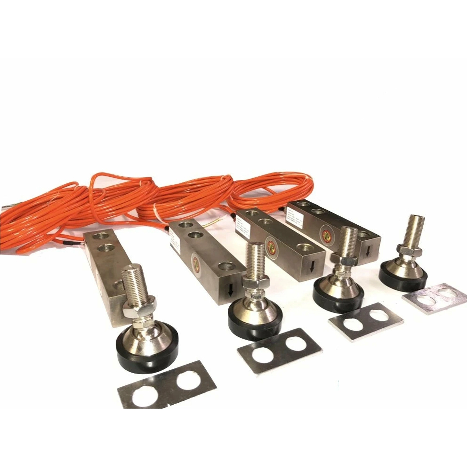 NTEP Shear Beam Alloy Load Cell Sensors for Floor Scale with Feet & Spacers 5k