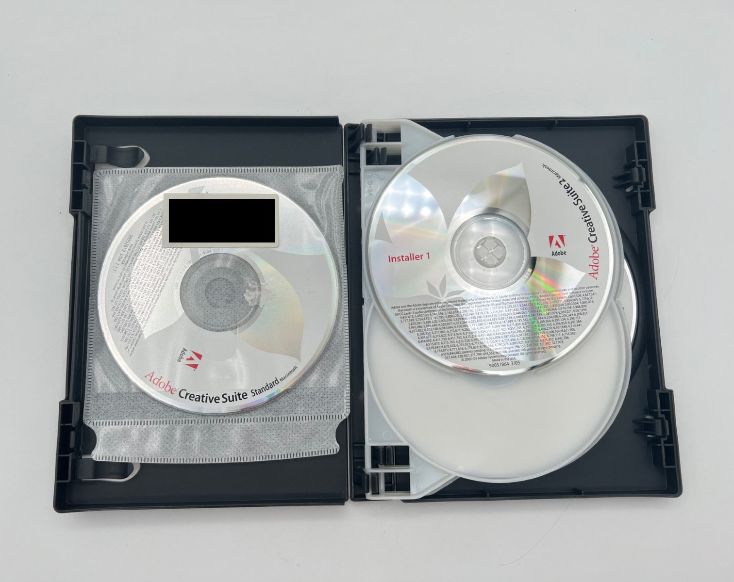 Adobe Creative Suite 2 CS2 Standard Mac Macintosh Disc Set Vintage Software