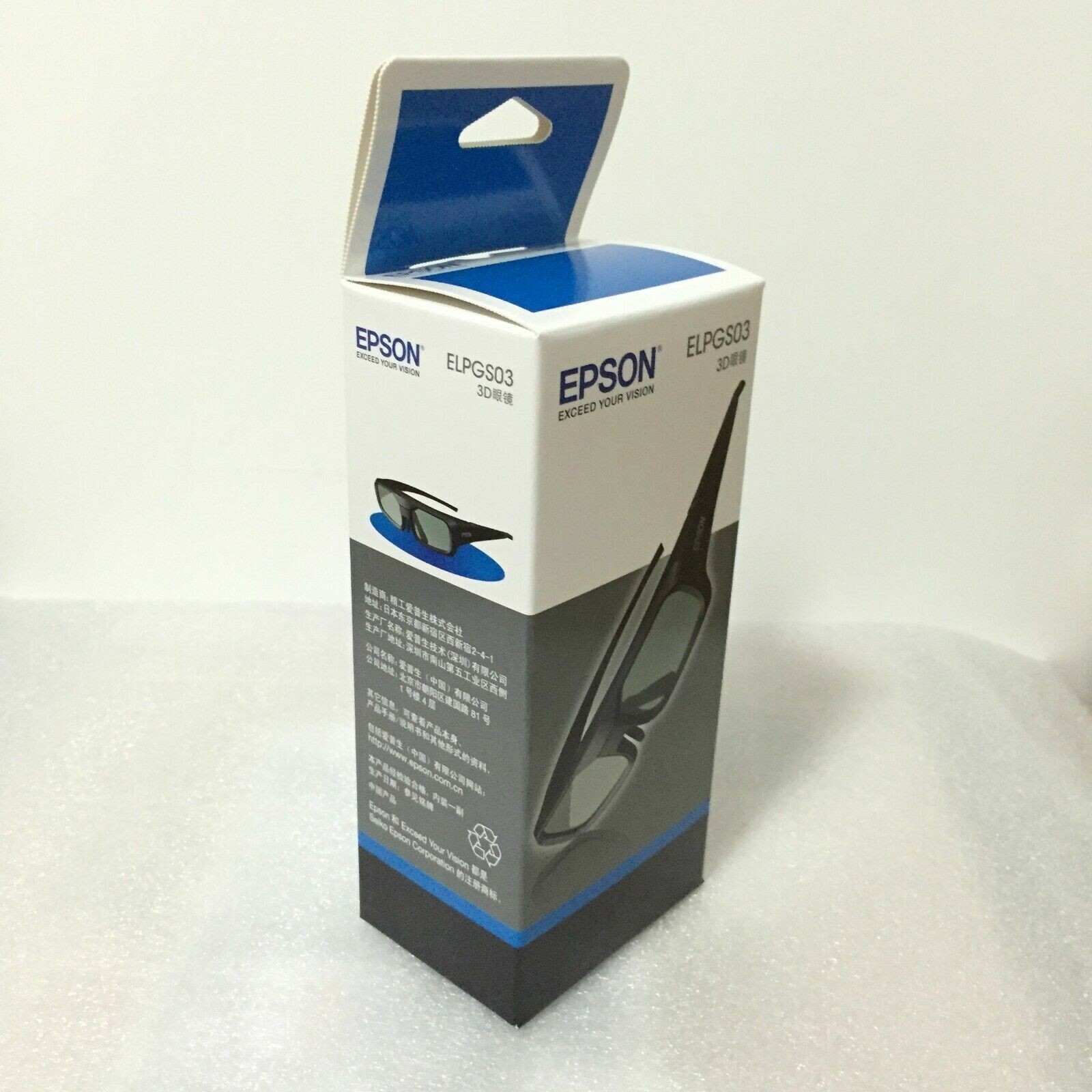 Genuine Epson ELPGS03 RF 3D Glasses for 2000 2030 3020e 5020UBe 5030UBe