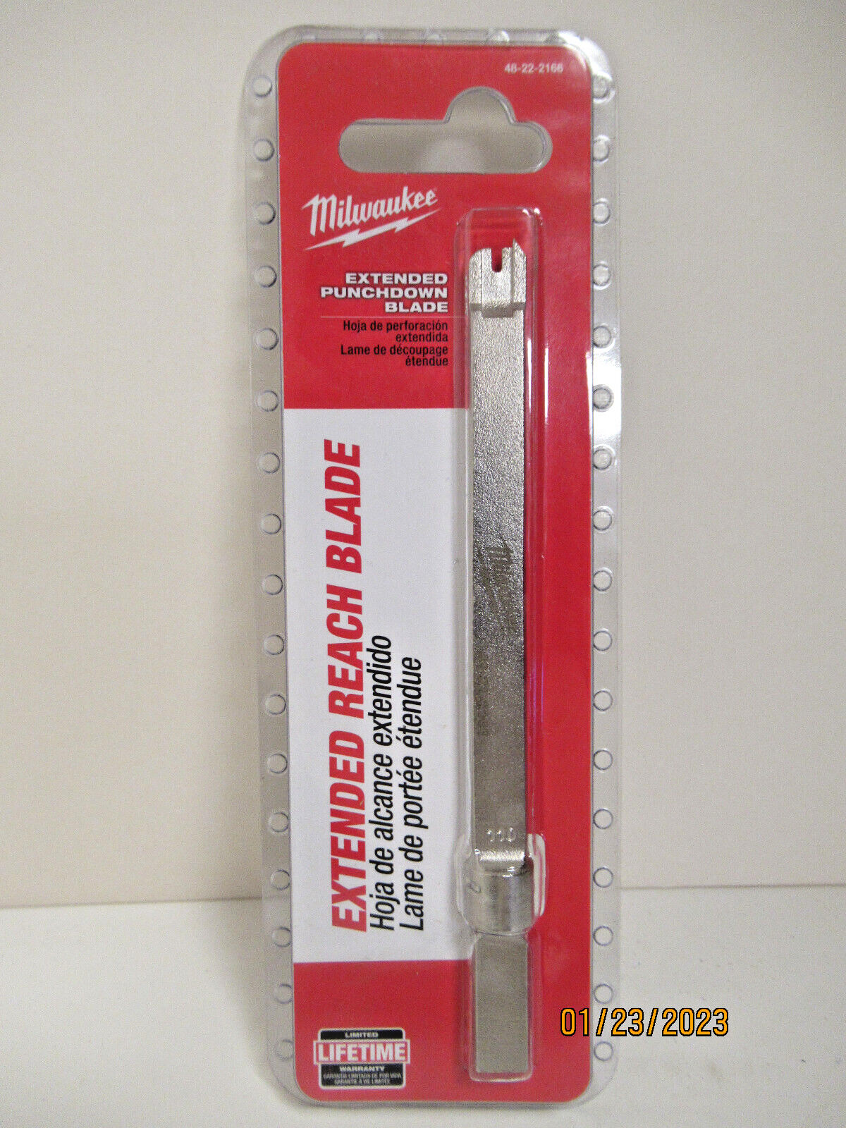 Milwaukee 48-22-2166 110 Extended Punchdown Blade New