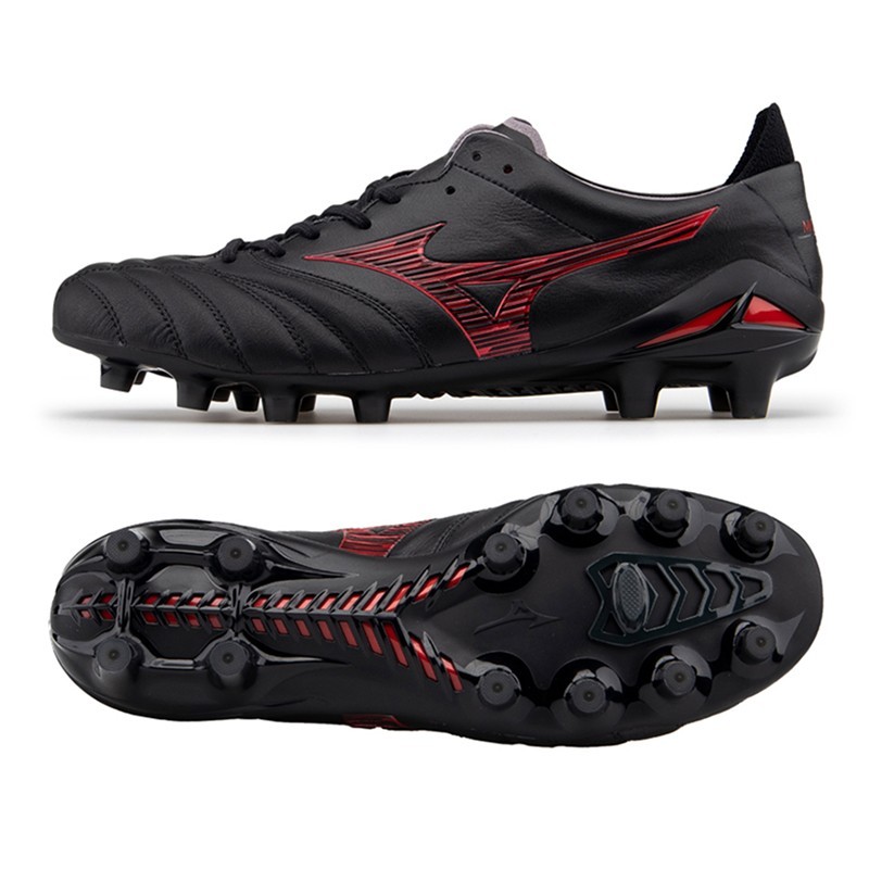 Mizuno Morelia Neo IV MD P1GA253000 Black Mens Soccer Shoes Football Cleats