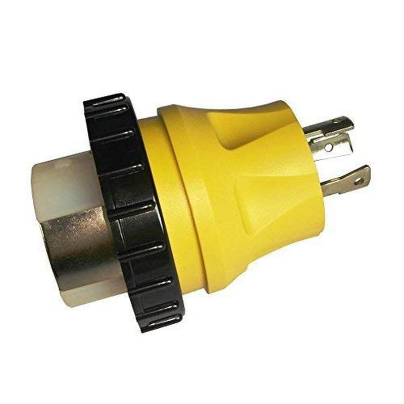692101 Shore Power Adapter Generator 30A L5-30P Male to Marine 50A SS2-50R Femal