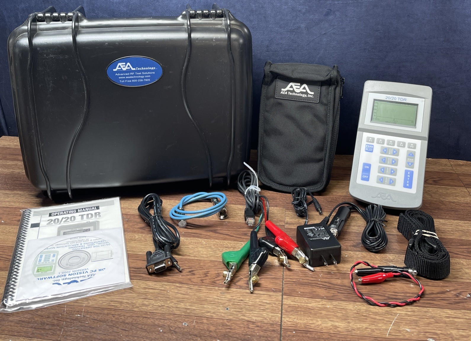 AEA Technology 20/20F TDR Cable Fault Locator Time Domain Reflectometer