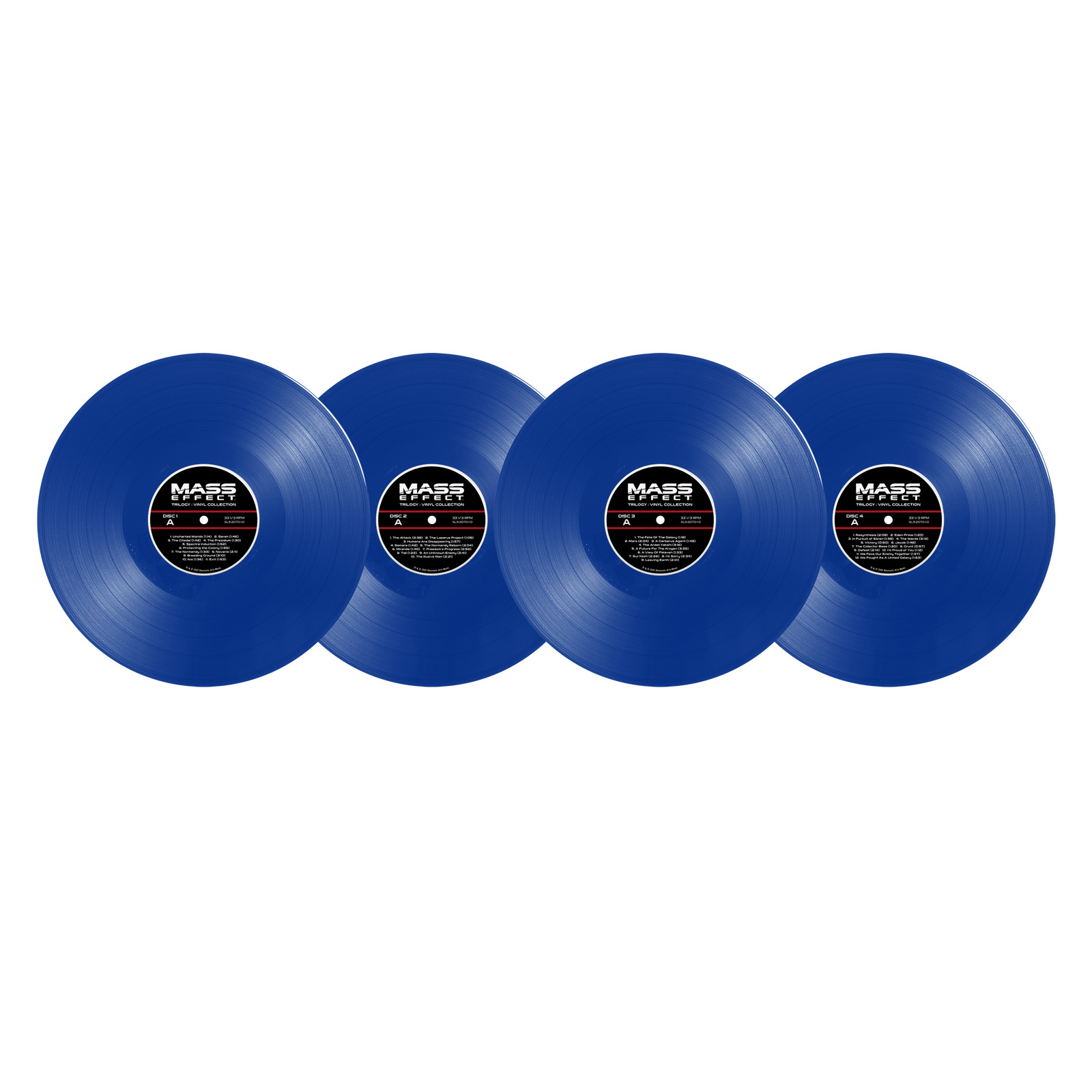 Various Mass Effect Trilogy: Vinyl Collection (4 LP, 'Element Zero' Limited Excl
