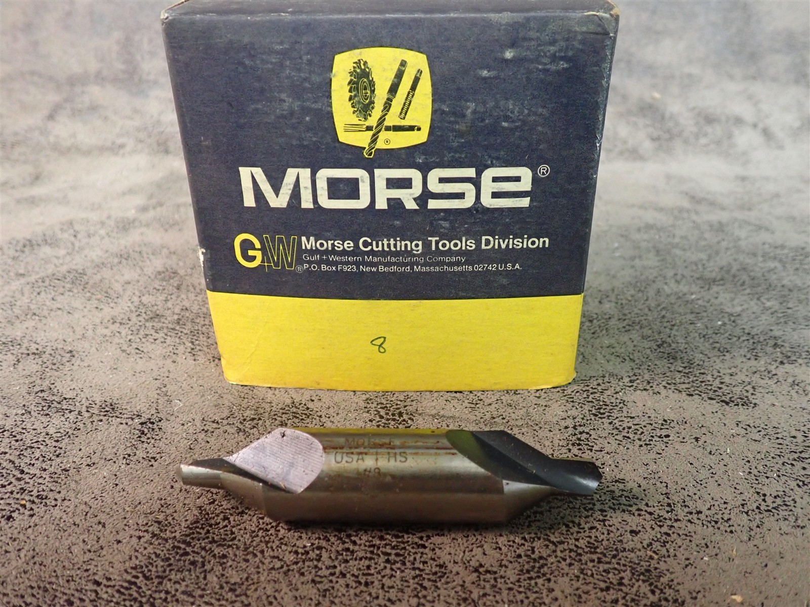 Morse 25048 Size #8 HSS Combined Drill & Countersink (BN465)