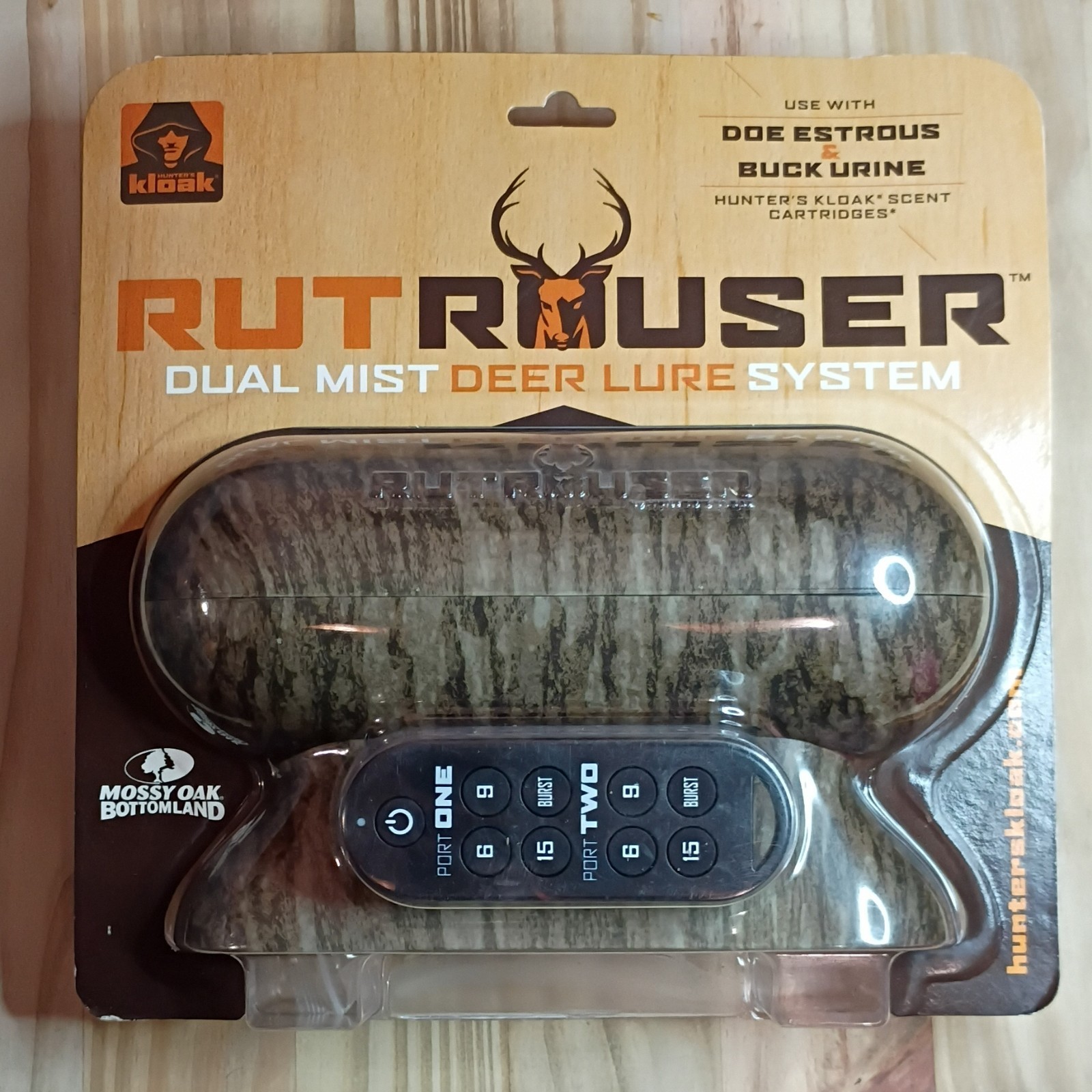 Hunter's Kloak Rut Rouser Dual Mist Deer Lure System w/ Remote Control
