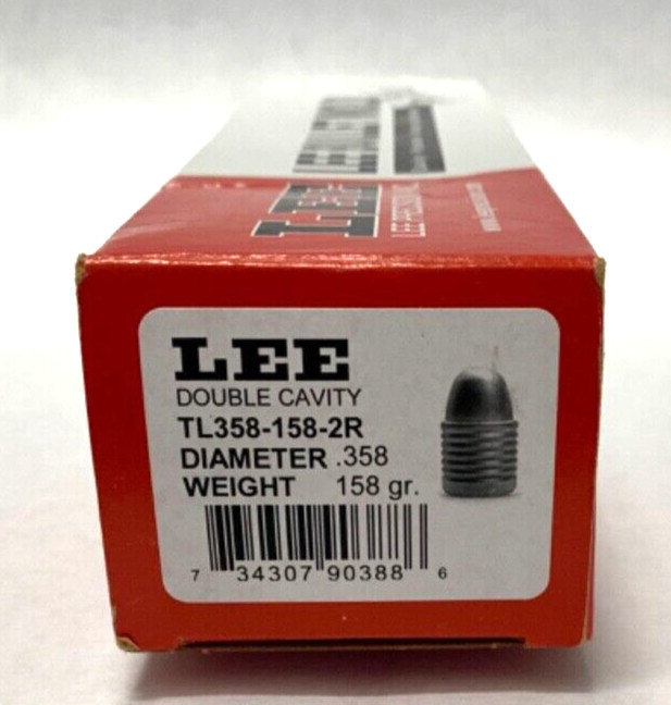 Lee 90388 2-Cavity Bullet Mold 38 Special/357 Magnum/38 Colt New Police/38 S&W