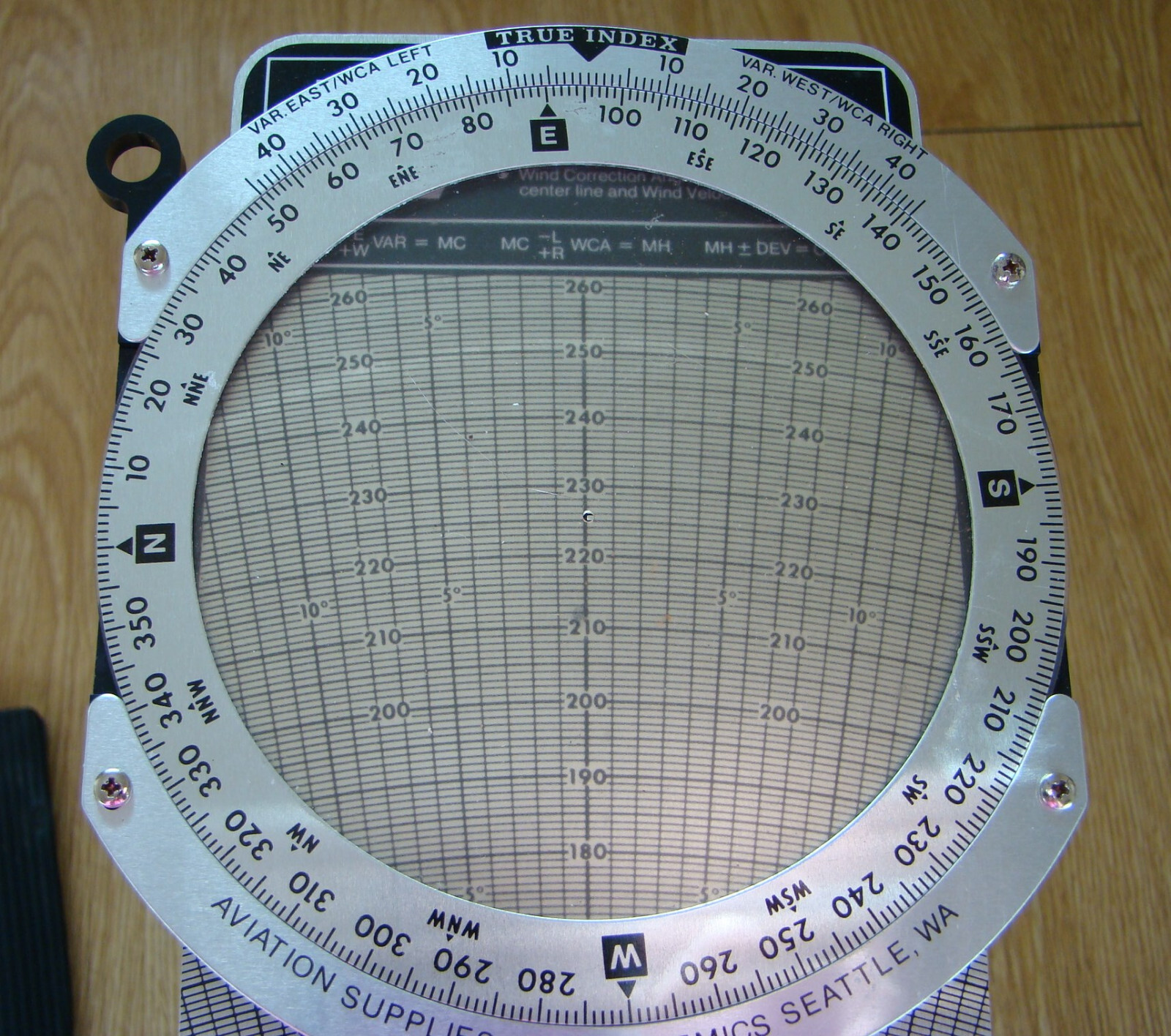 ASA E6-B Flight Computer + Manual Private Aircraft Tool flying