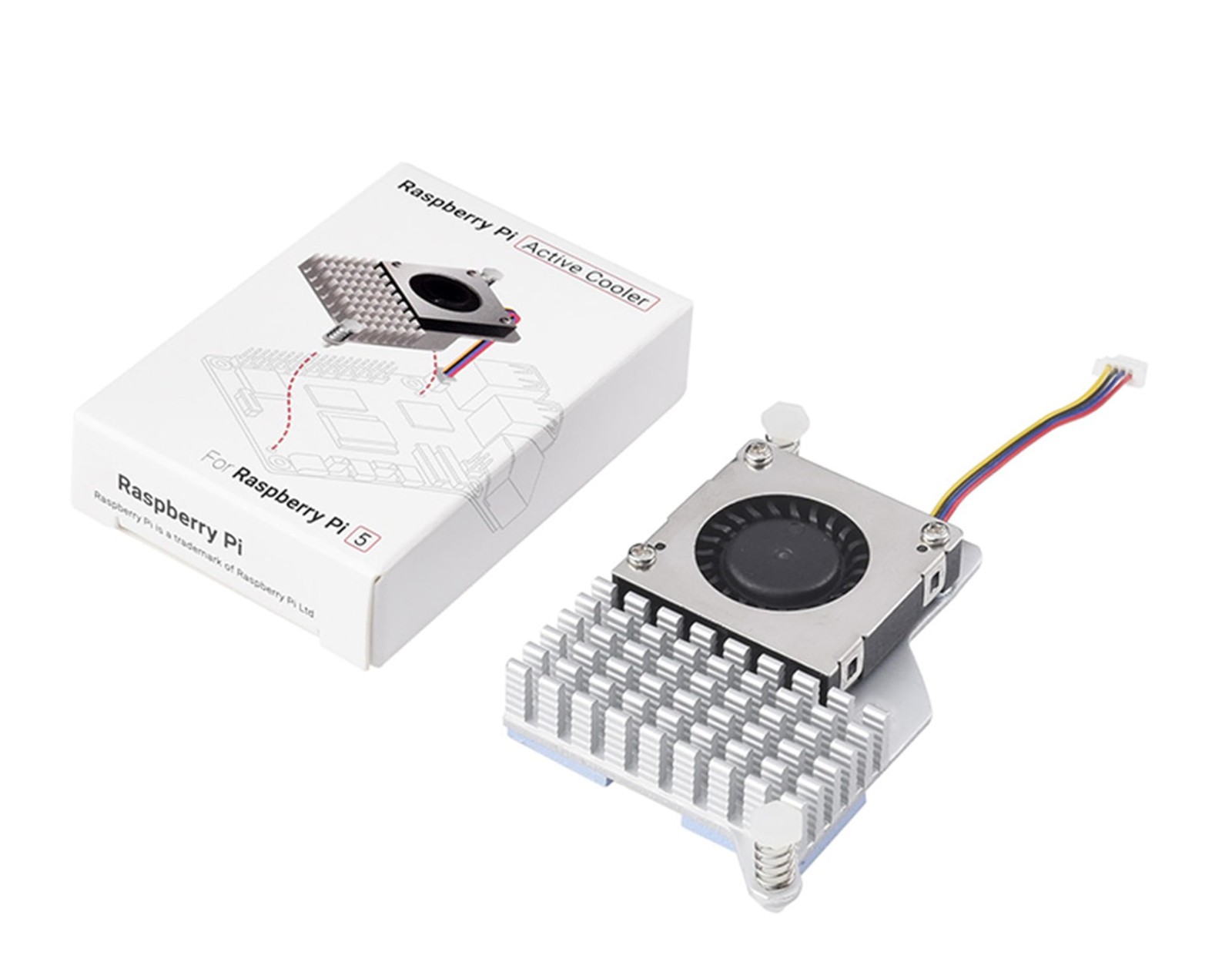 Official Pi 5 Active Cooler Compatible with Raspberry 5, Pi5 Active...