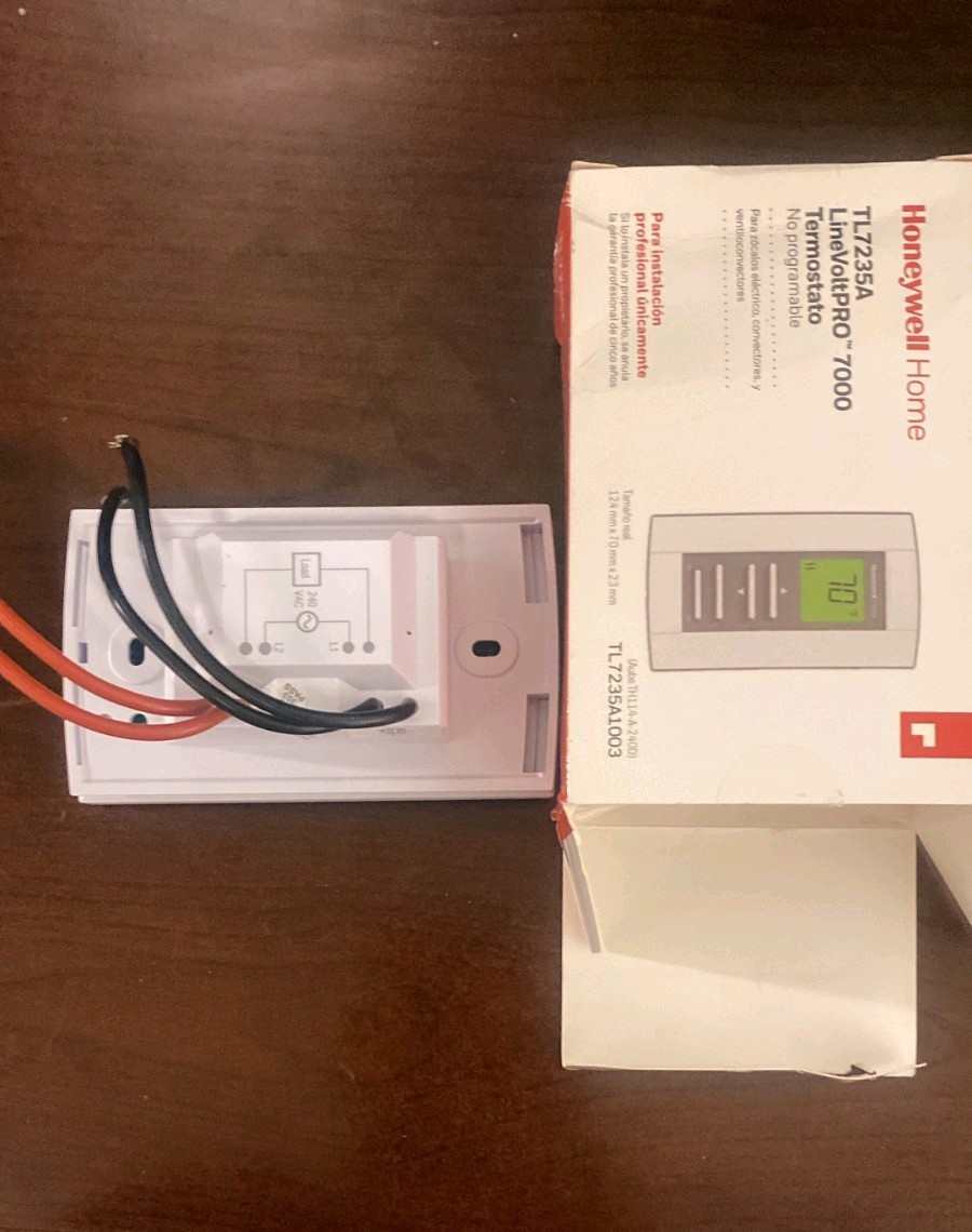 Honeywell TL7235A1003 LineVoltPRO 7000 Non Programmable Thermostat