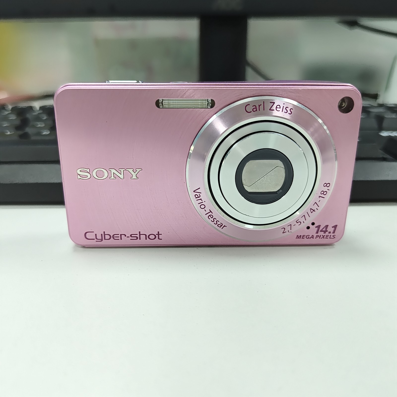 Sony DSC-W350 14.1MP 4x Optical Zoom Digital Camera Pink Tested