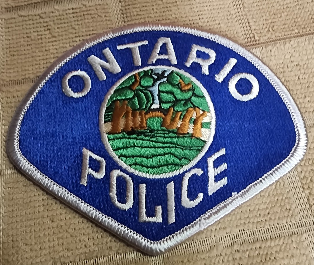 CA Ontario California Police Department Shoulder Patch