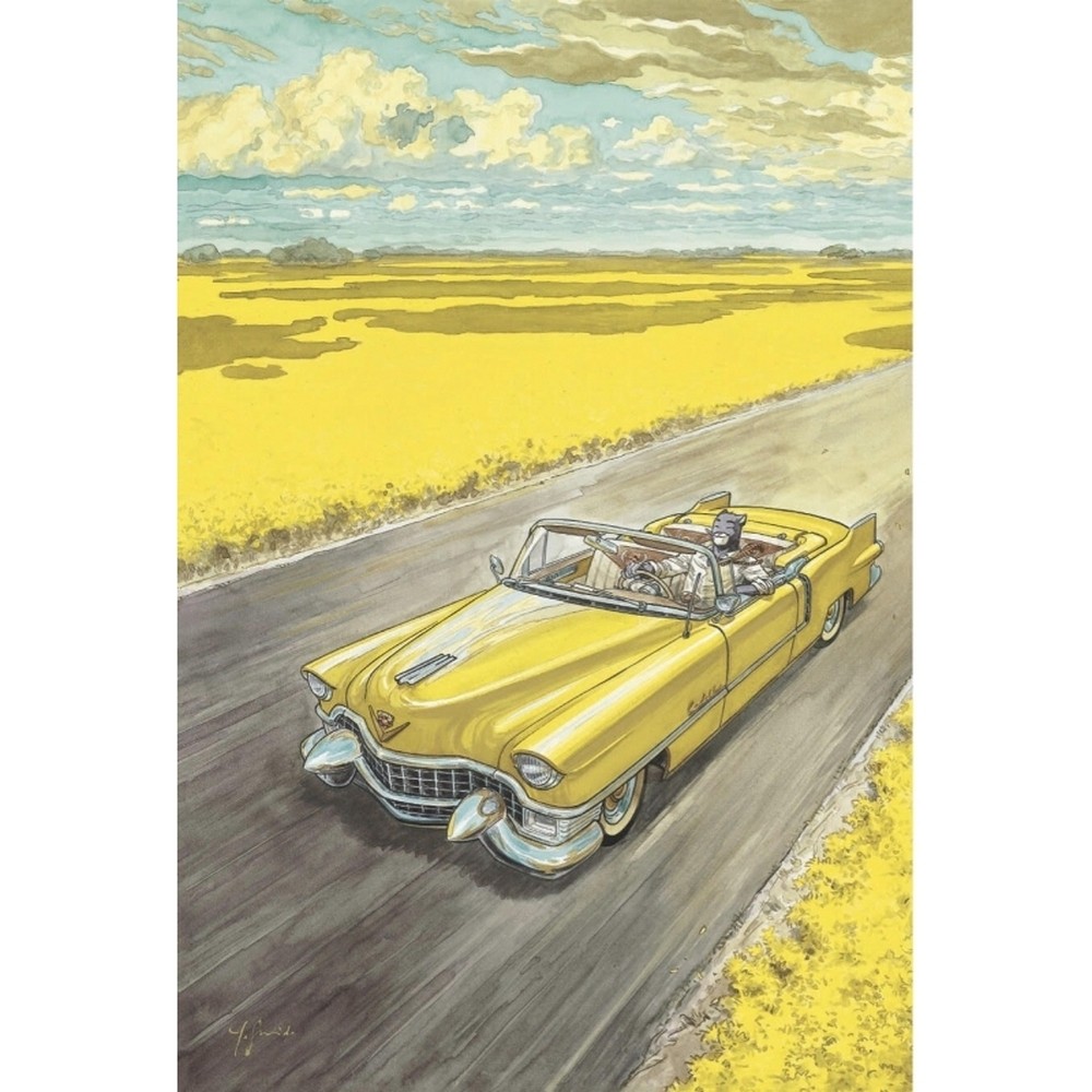 Postcard from Blacksad, Amarillo (10x15cm)