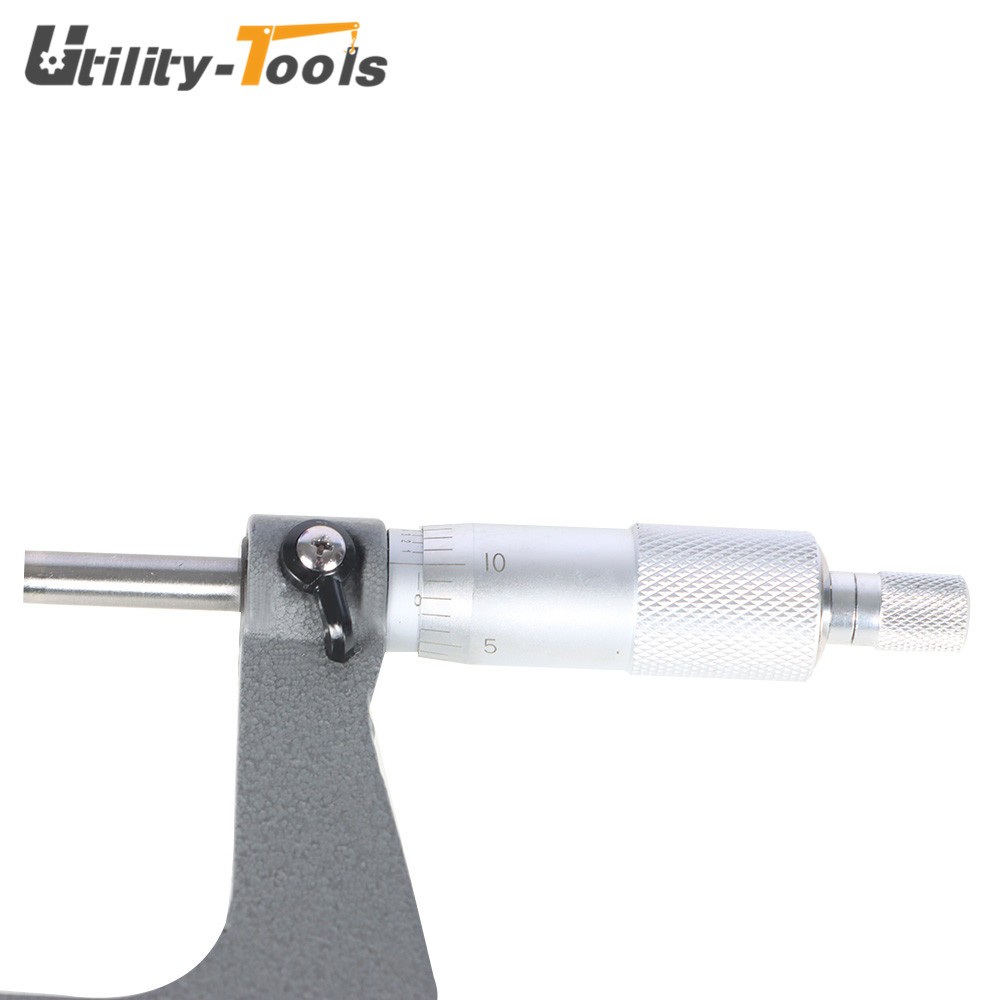 3-4" Precision Outside Micrometer .0001" Resolution Carbide Tipped,Standard 1pcs