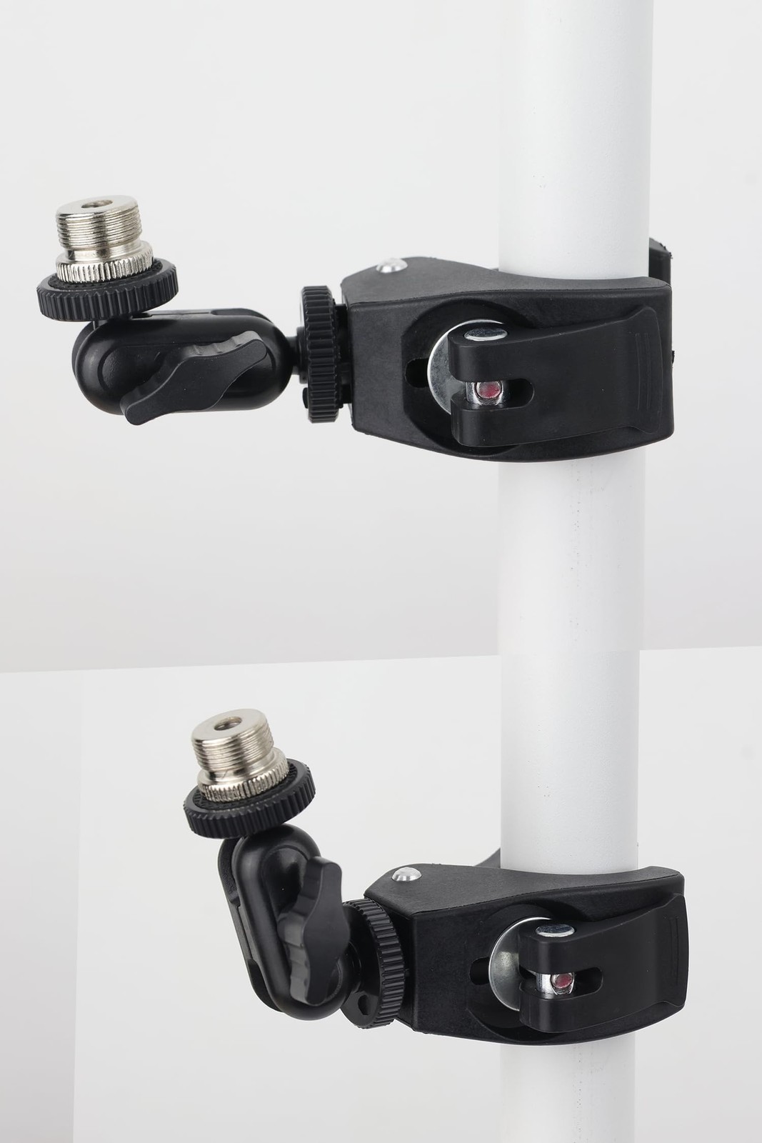 Hocoder Mic Crab Clamp Mount with 1/4 to 5/8 Inch Thread for Stands