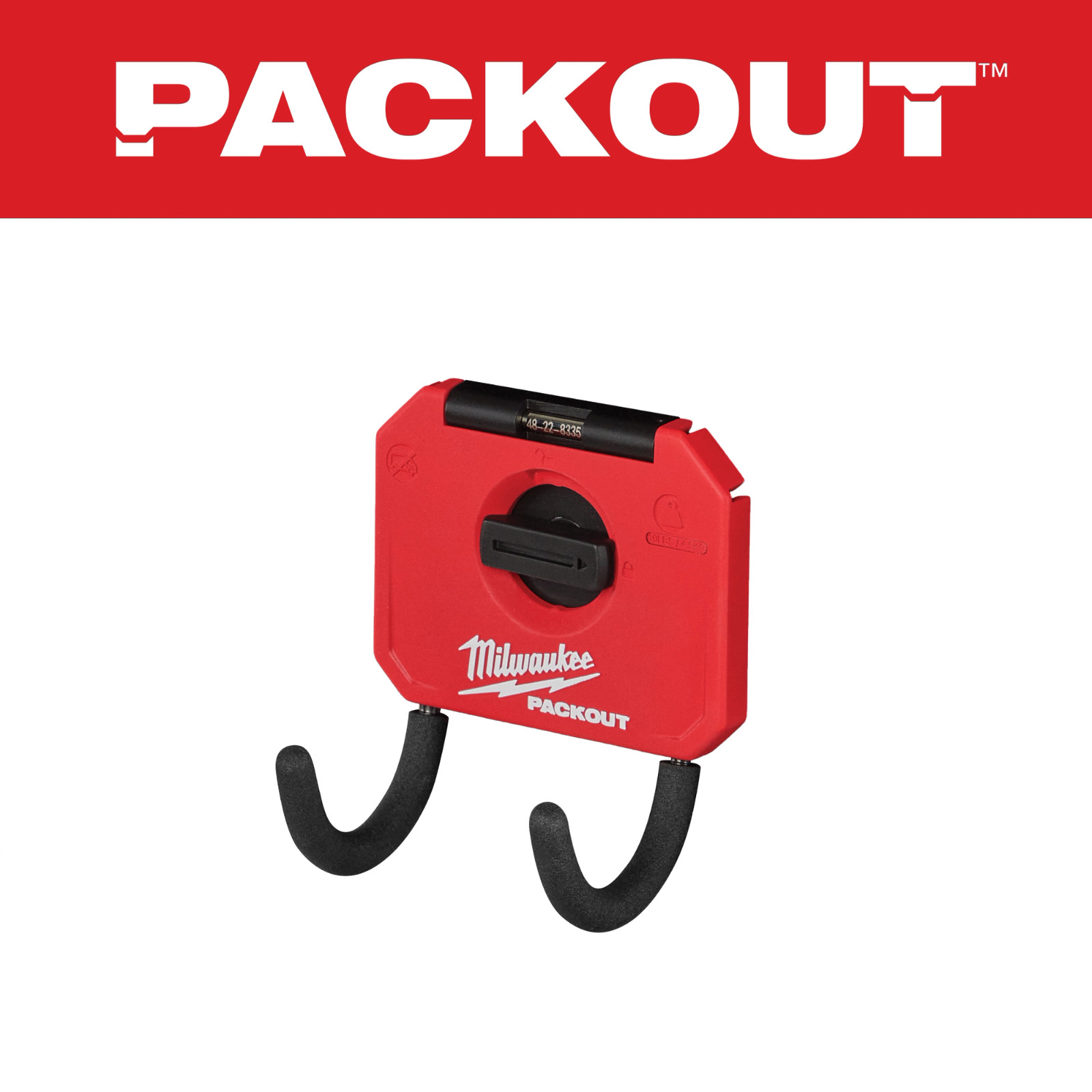 Milwaukee 48-22-8335 PACKOUT™ 3” Curved Hook