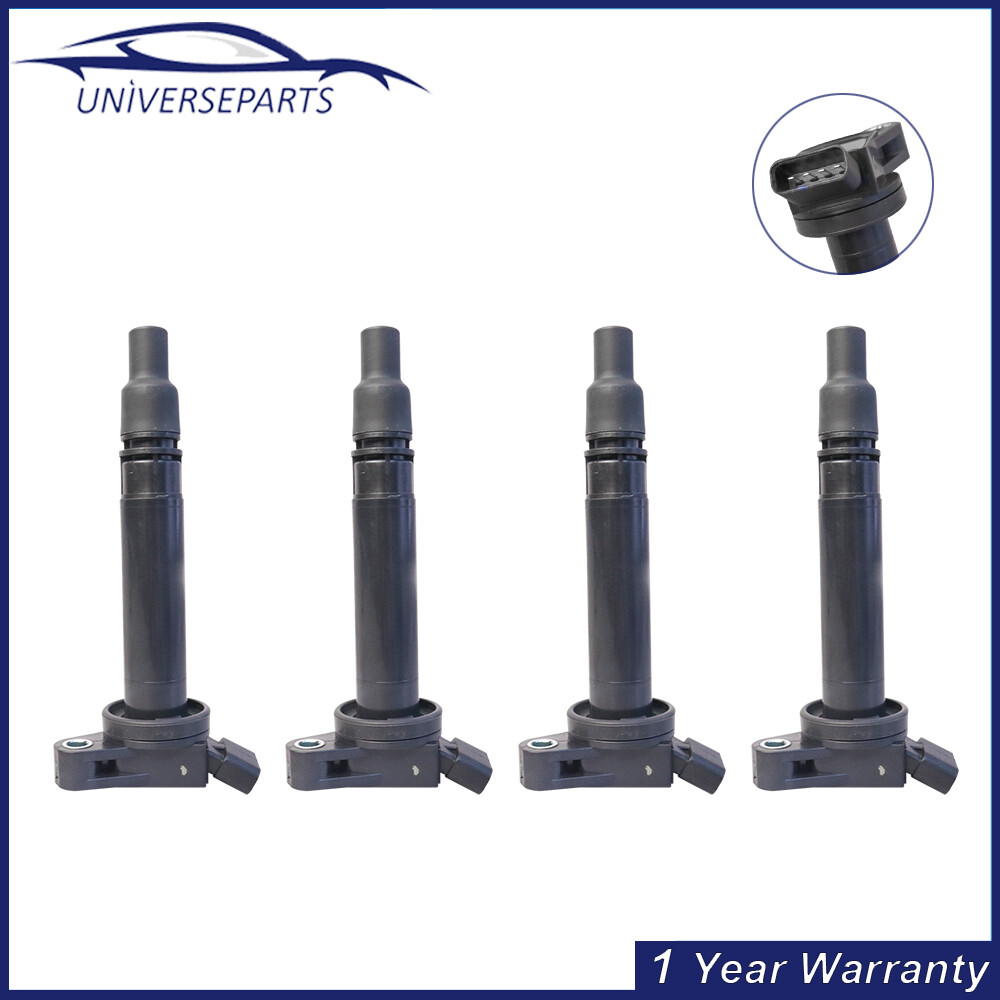 Pack of 4 Ignition Coils For Toyota Avalon Land Cruiser Tundra Lexus GS350 IS250