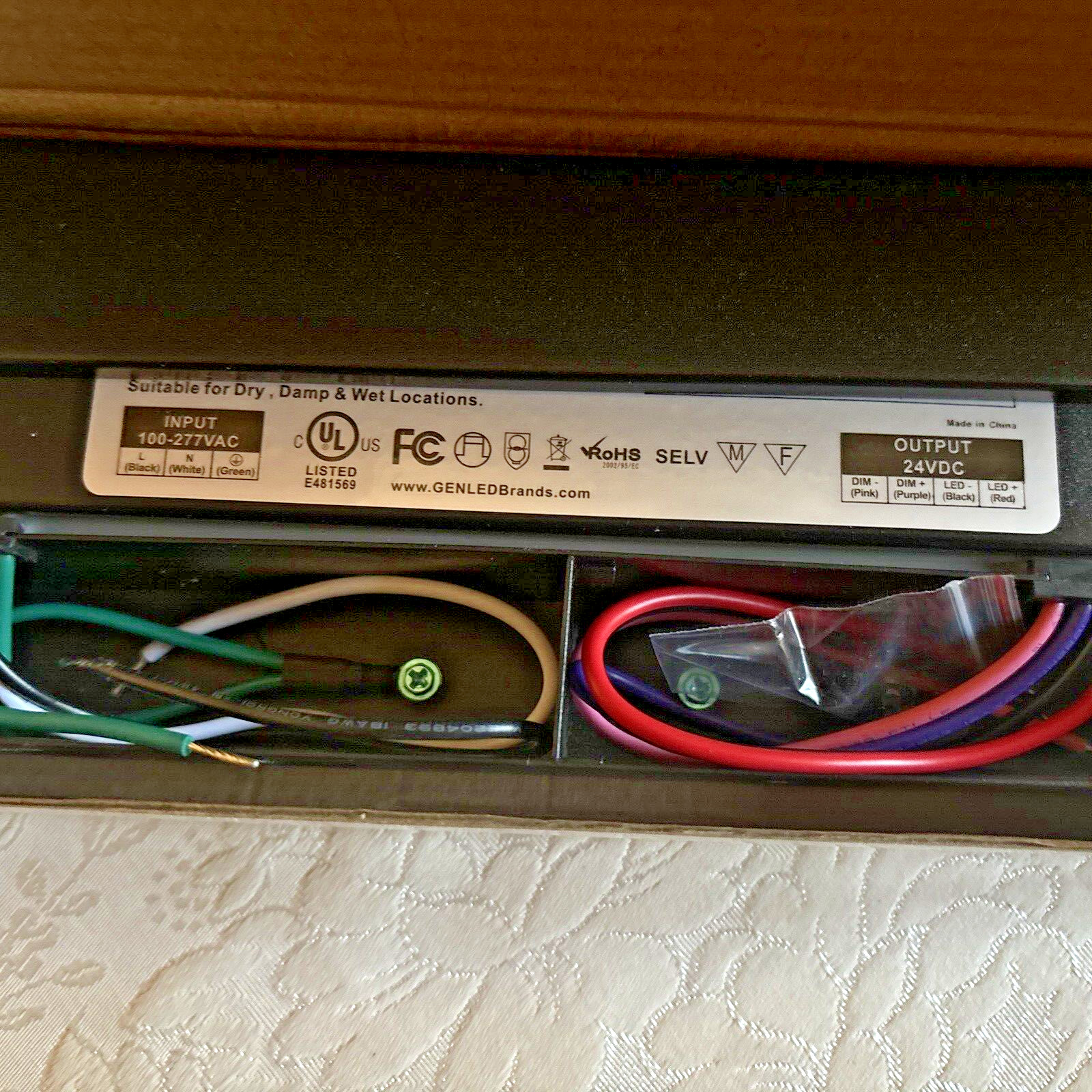 PS24-96W-UC Agilight Dimmable Constant Voltage LED Driver