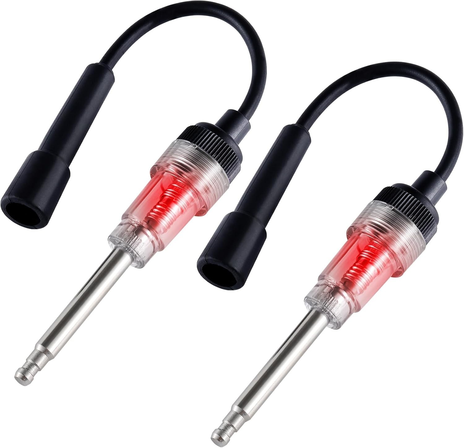 Universal Inline Spark Plug Tester 2PCS Set – Efficient Engine Verification Tool