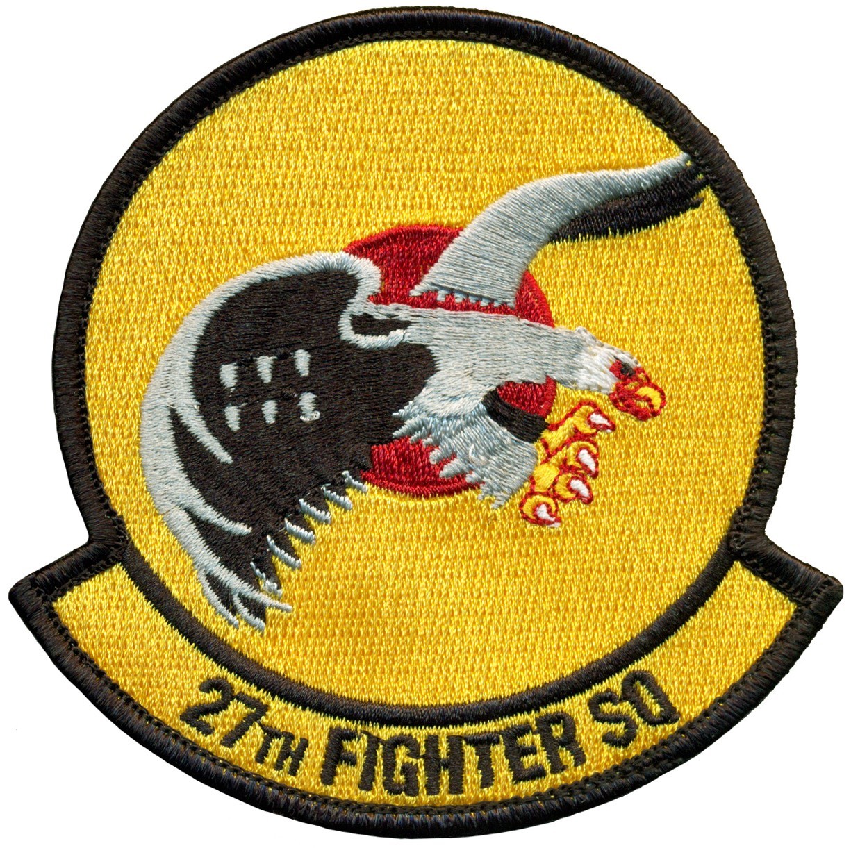 USAF 27th FIGHTER SQUADRON PATCH