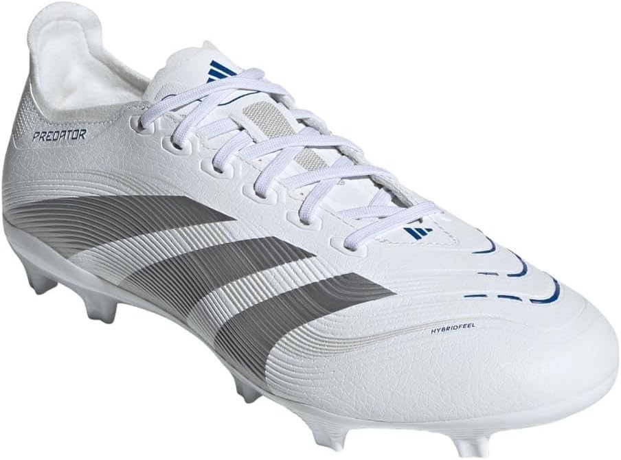 Adidas Unisex League Firm/Multi Ground White/Silver Metallic/Bright Royal M10