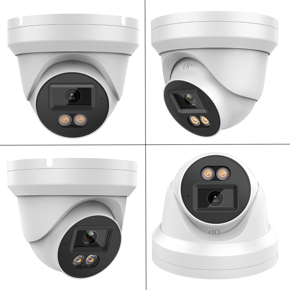 NEW VIKYLIN Full Color Turret POE 8MP 4K IP Camera Onvif Security Factory Direct