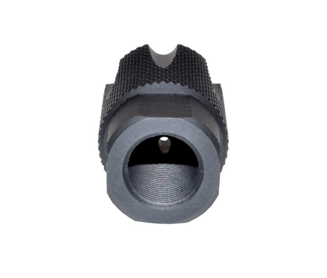 Low Concussion 5/8''x24 TPI Thread Competition Muzzle Brake For 9mm