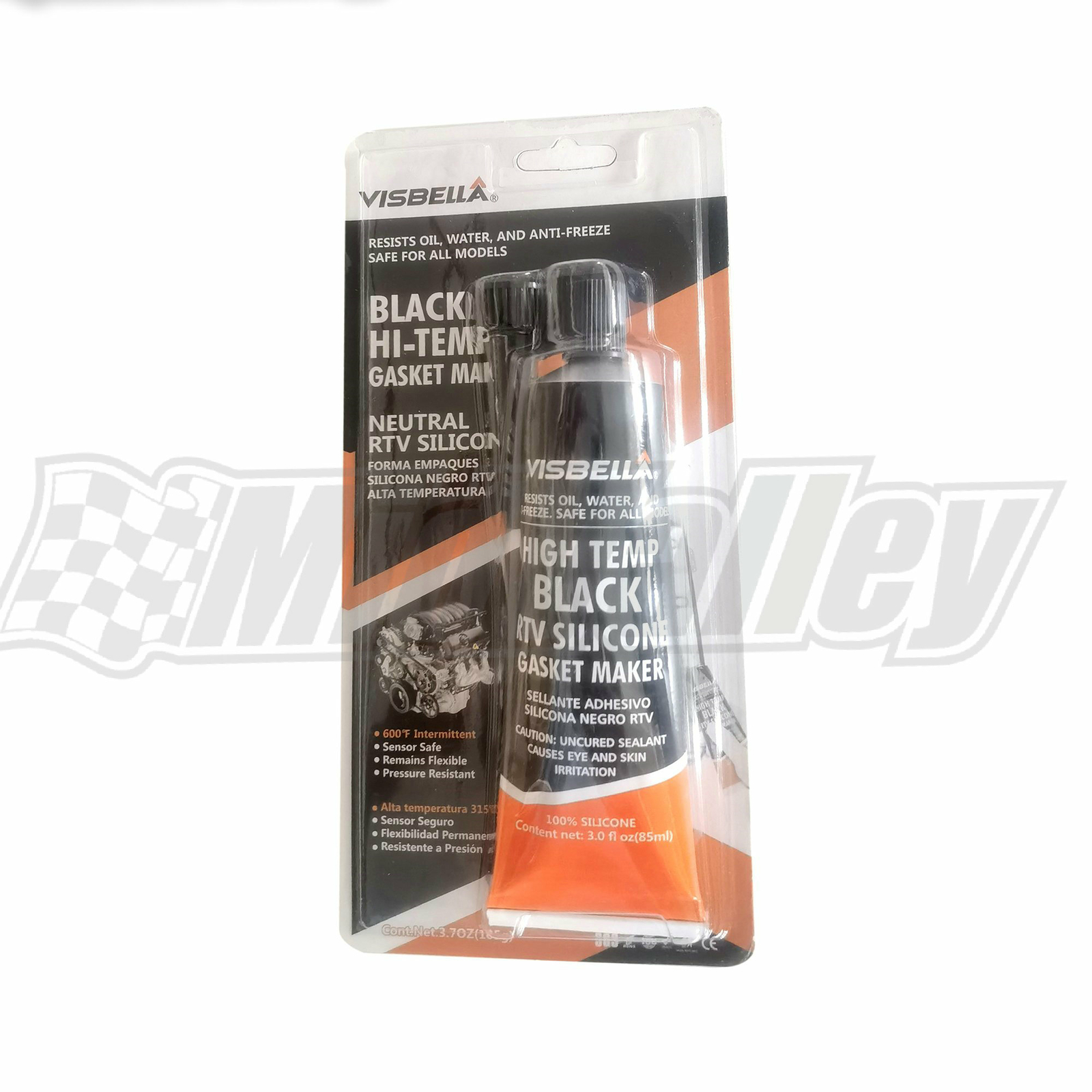 RTV Silicone Gasket Maker Hi-Temp（85g）Water/Oil Resistant -80°F to +600°F