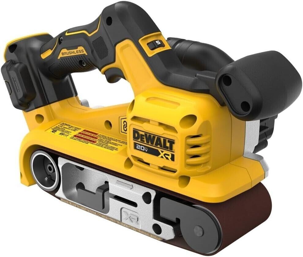 DeWalt 20V XR Belt Sander, Cordless, Brushless, Tool Only (DCW220B)