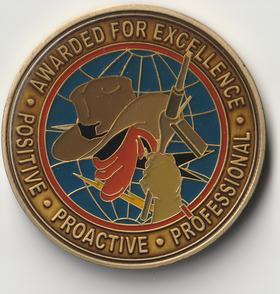 349th Air Refueling SQ Challenge Coin 1.75"DIA BX2