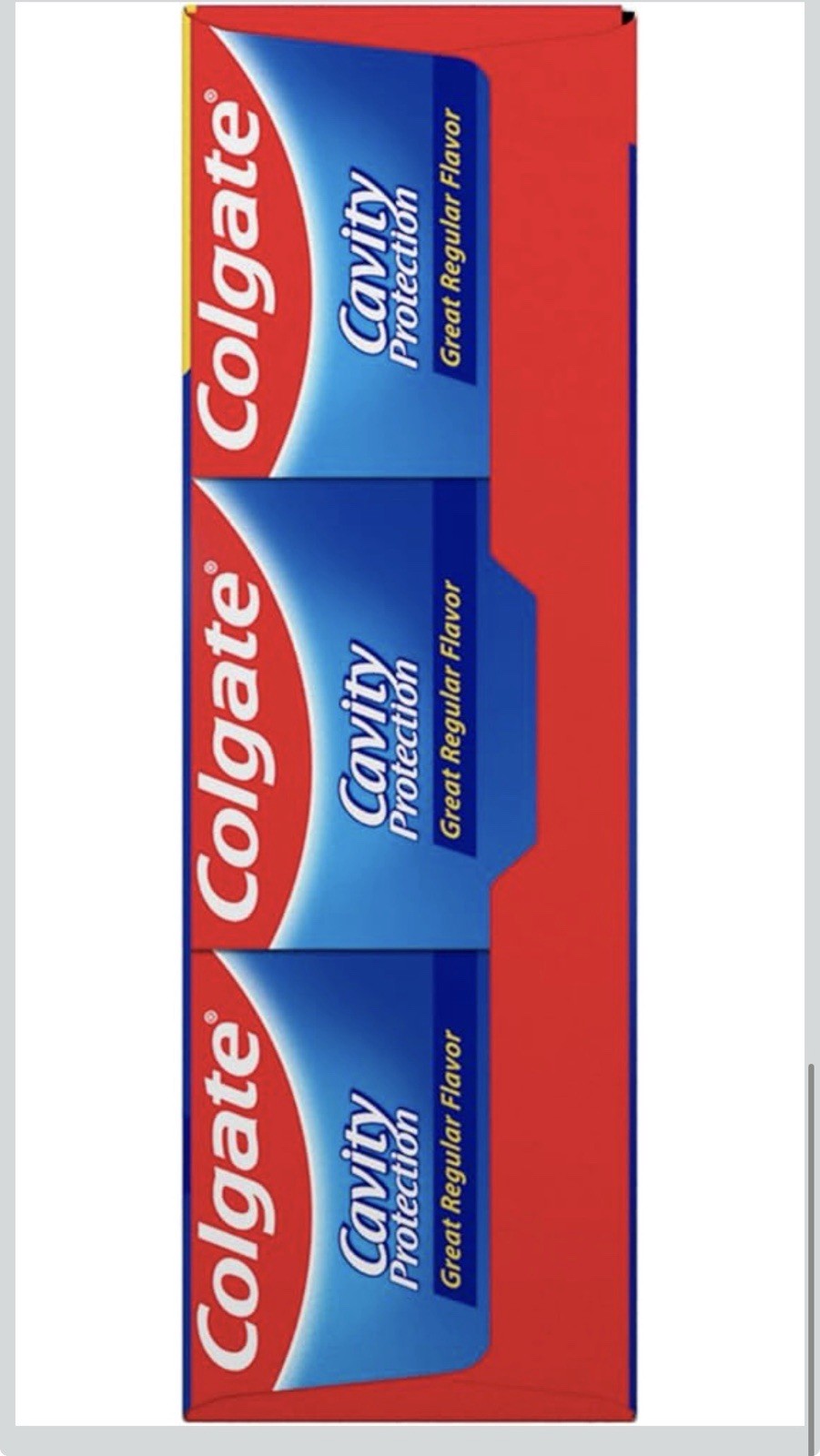 Colgate Cavity Protection Toothpaste, Great Regular Flavor, 6 Oz, 3 Pack