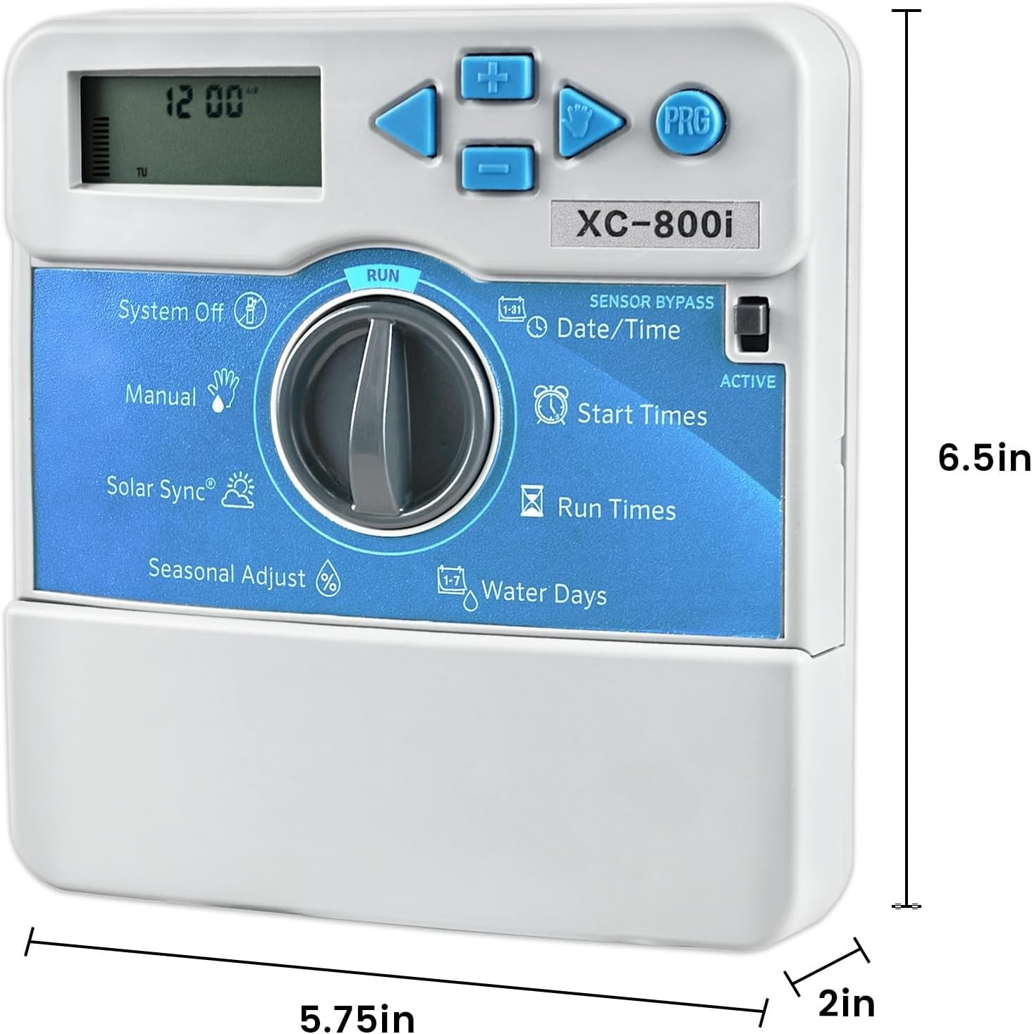 XC800i Indoor Sprinkler Timer for Hunter 8 Zone Irrigation Controller, No WiFi