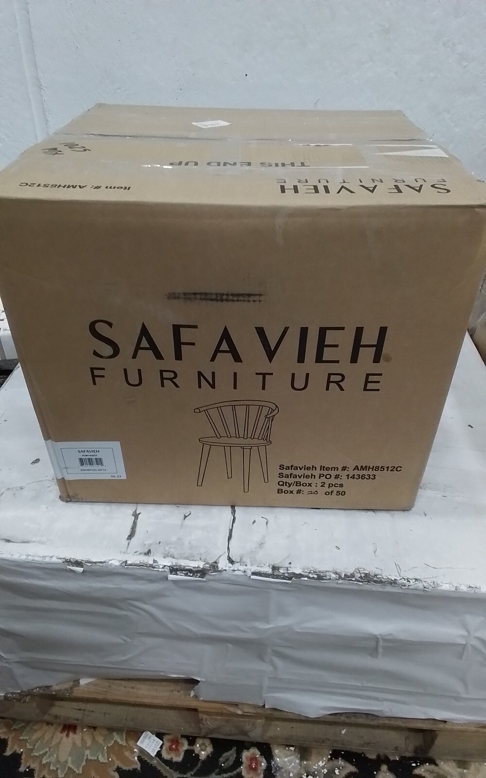 Safavieh BLANCHARD SIDE CHAIR, Reduced Price 2172746869 AMH8512C