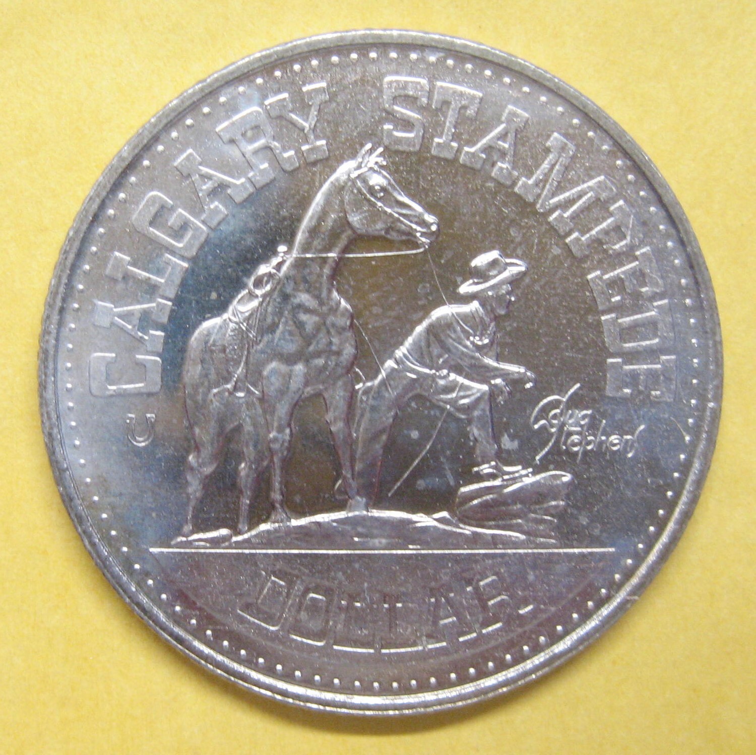 1978 Calgary Trade Dollar Take a Look