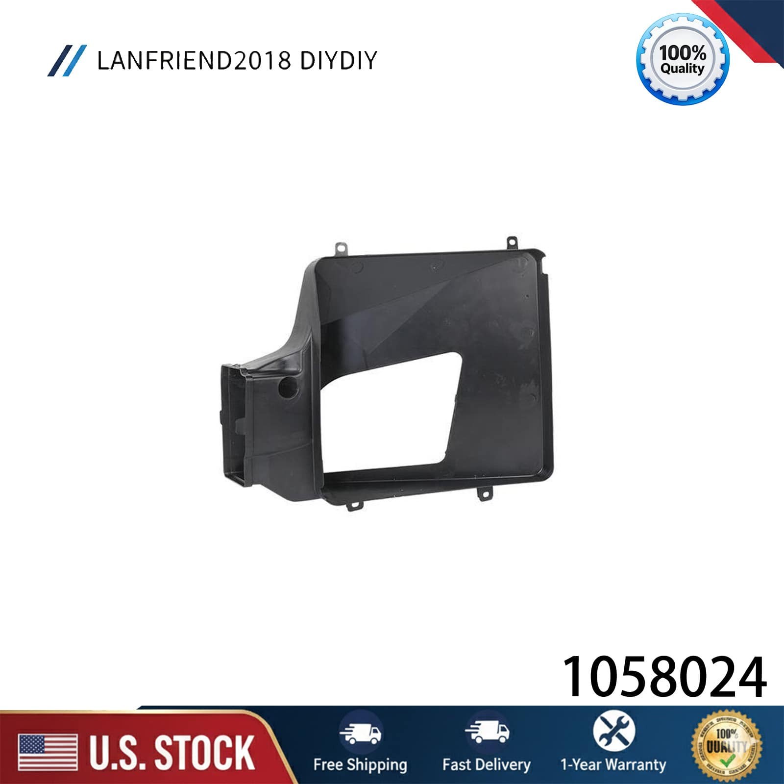 Front Air Vent Grille Base 1058024-00-D Fit For Tesla Model S 2016-2021 🚗