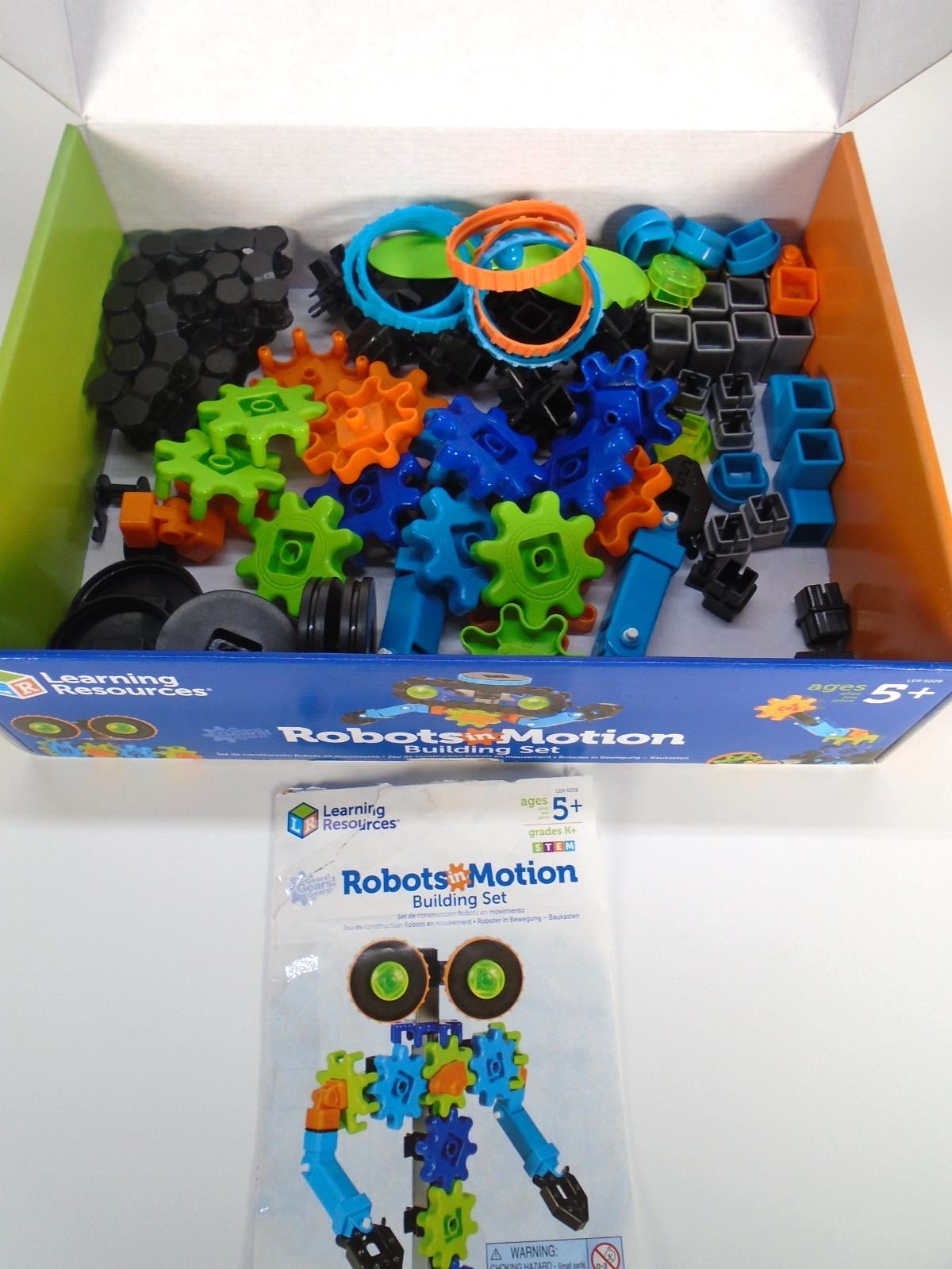 Learning Resources Gears! Robots in Motion Building Set Critical Thinking Skill